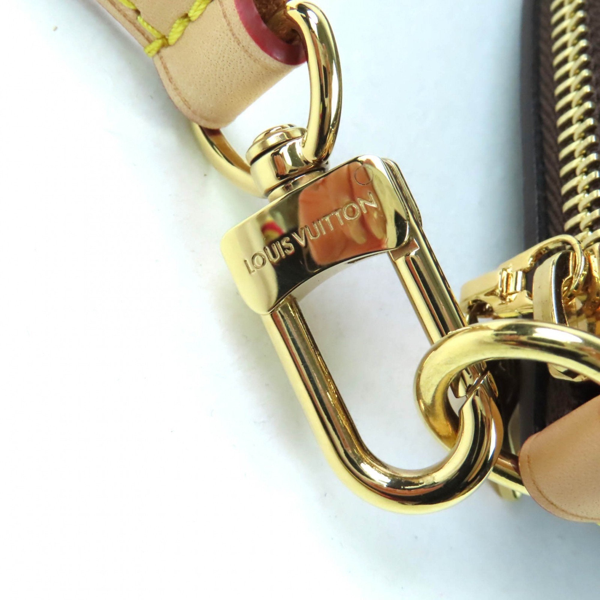 Louis Vuitton Brown Leather Handbag