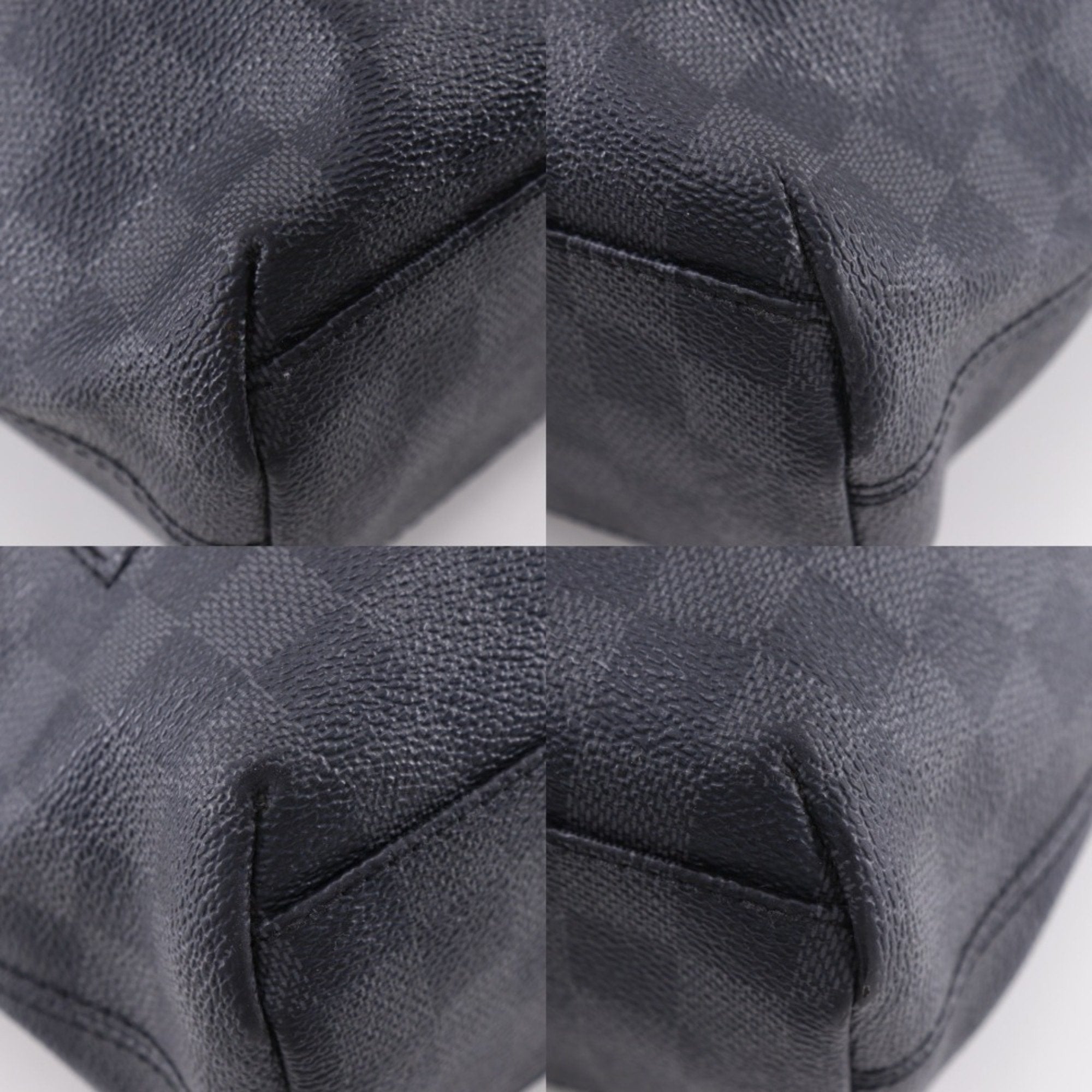 Louis Vuitton Black Damier Graphite Canvas Shoulder Bag