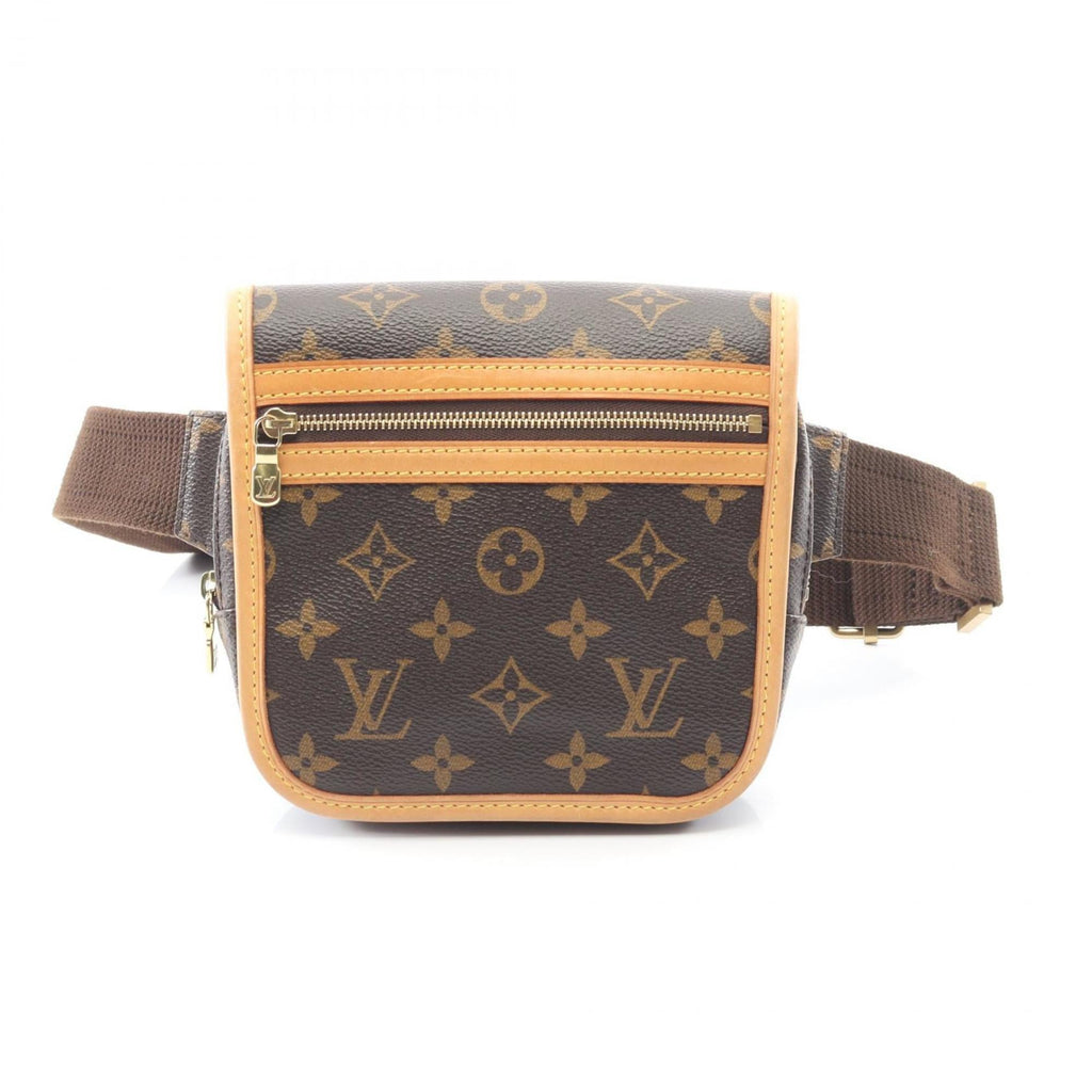 Louis Vuitton Brown Coated Canvas Leather Fanny Pack