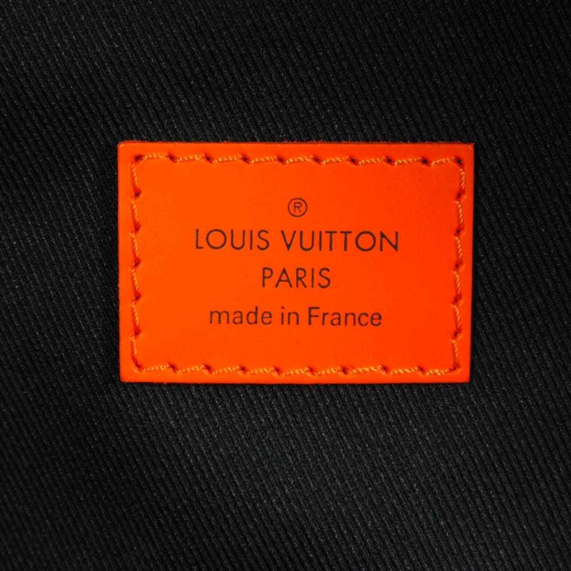 Louis Vuitton Damier Cobalt Navy Orange Damier Canvas Backpack