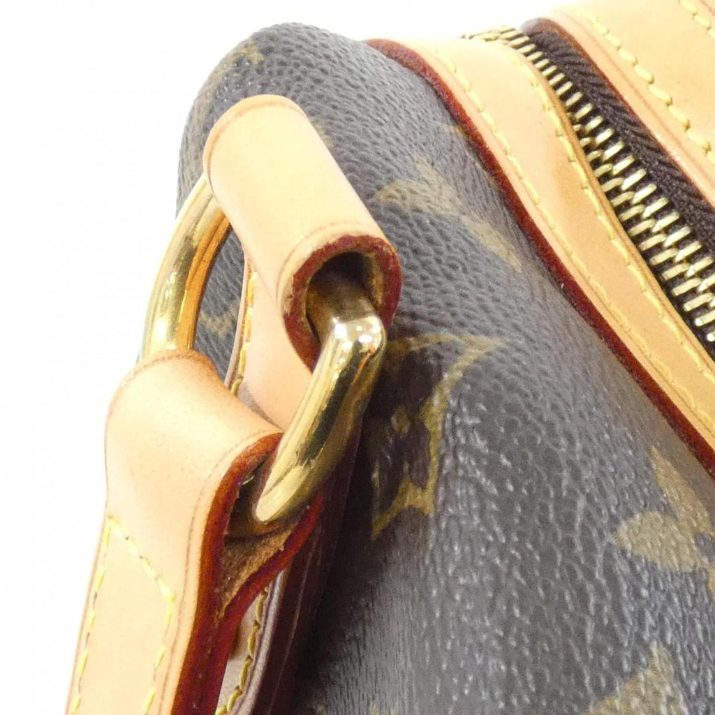 Louis Vuitton Brown Coated Canvas Shoulder Bag