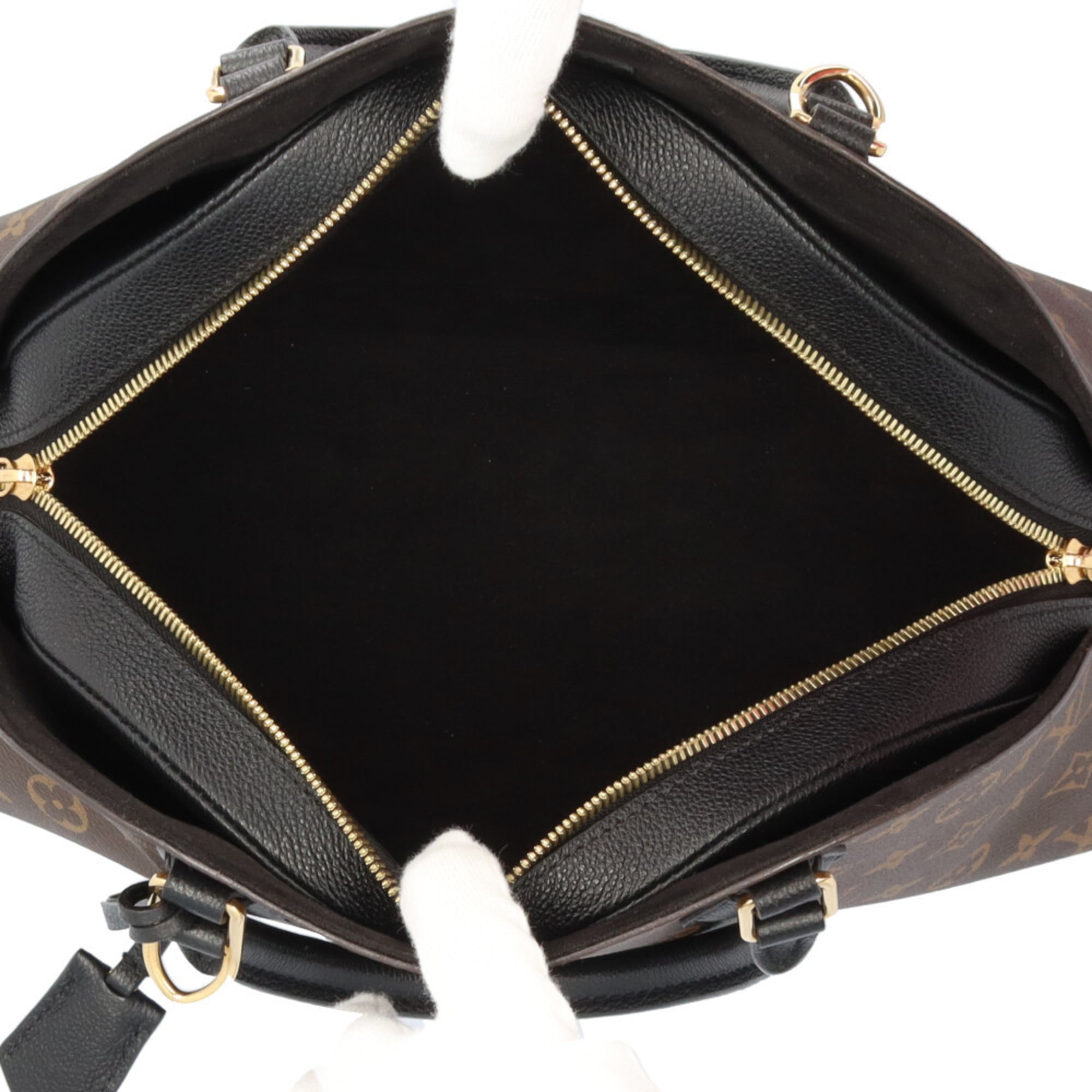 Louis Vuitton Brown Monogram Canvas Shoulder Bag