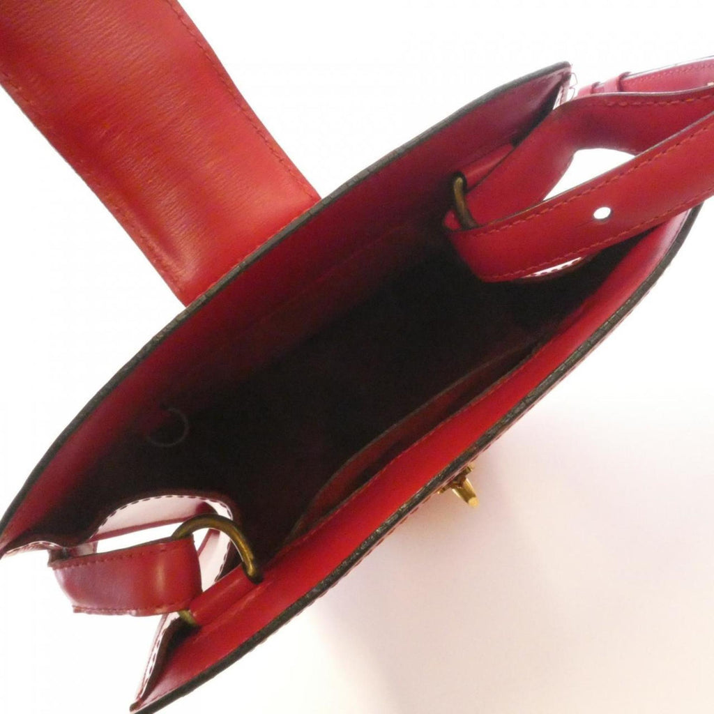 Louis Vuitton Red Color Leather Shoulder Bag