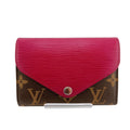 Louis Vuitton Monogram Fuchsia Monogram Epi Leather Wallet (Tri-Fold)