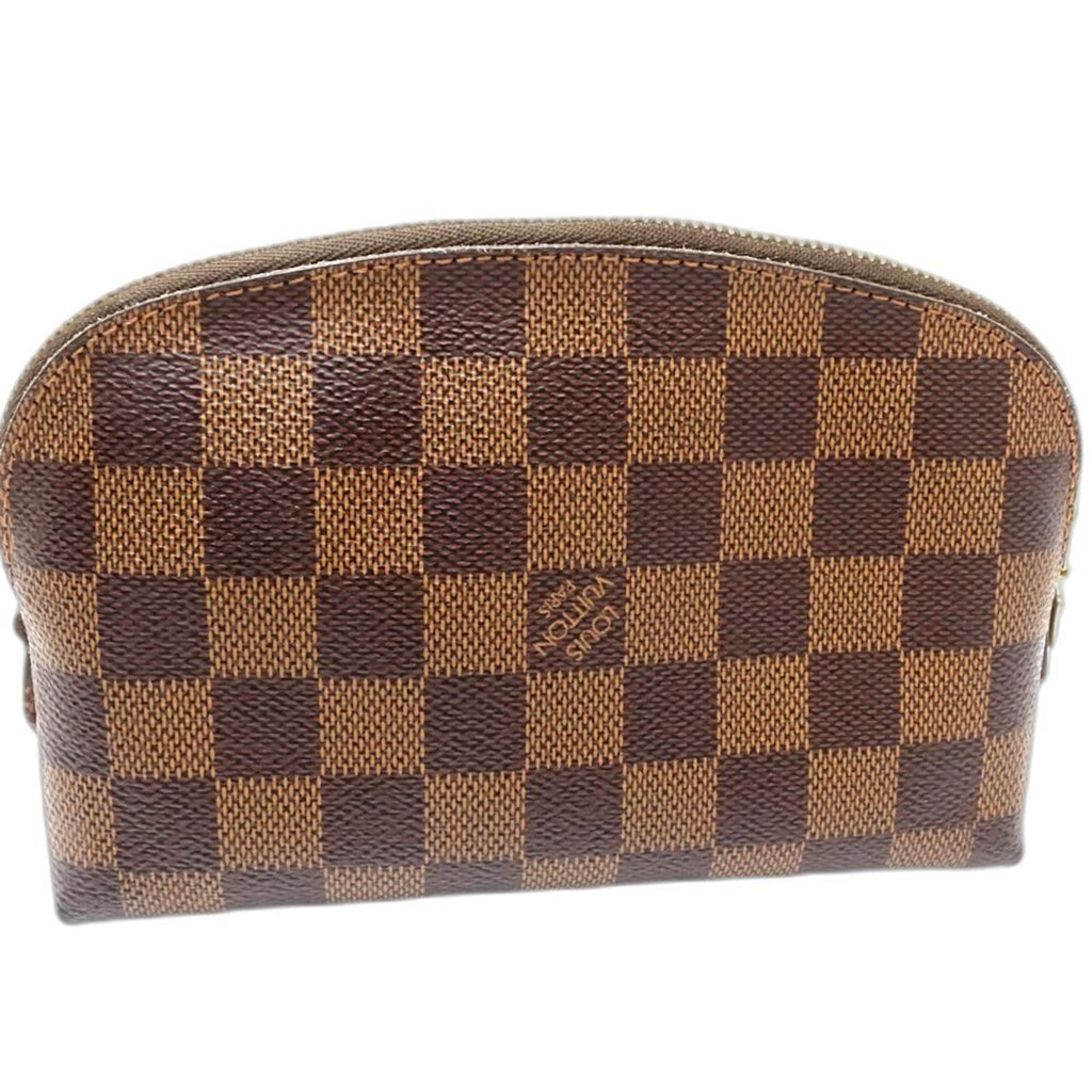 Louis Vuitton Brown Ebene Canvas Pouch