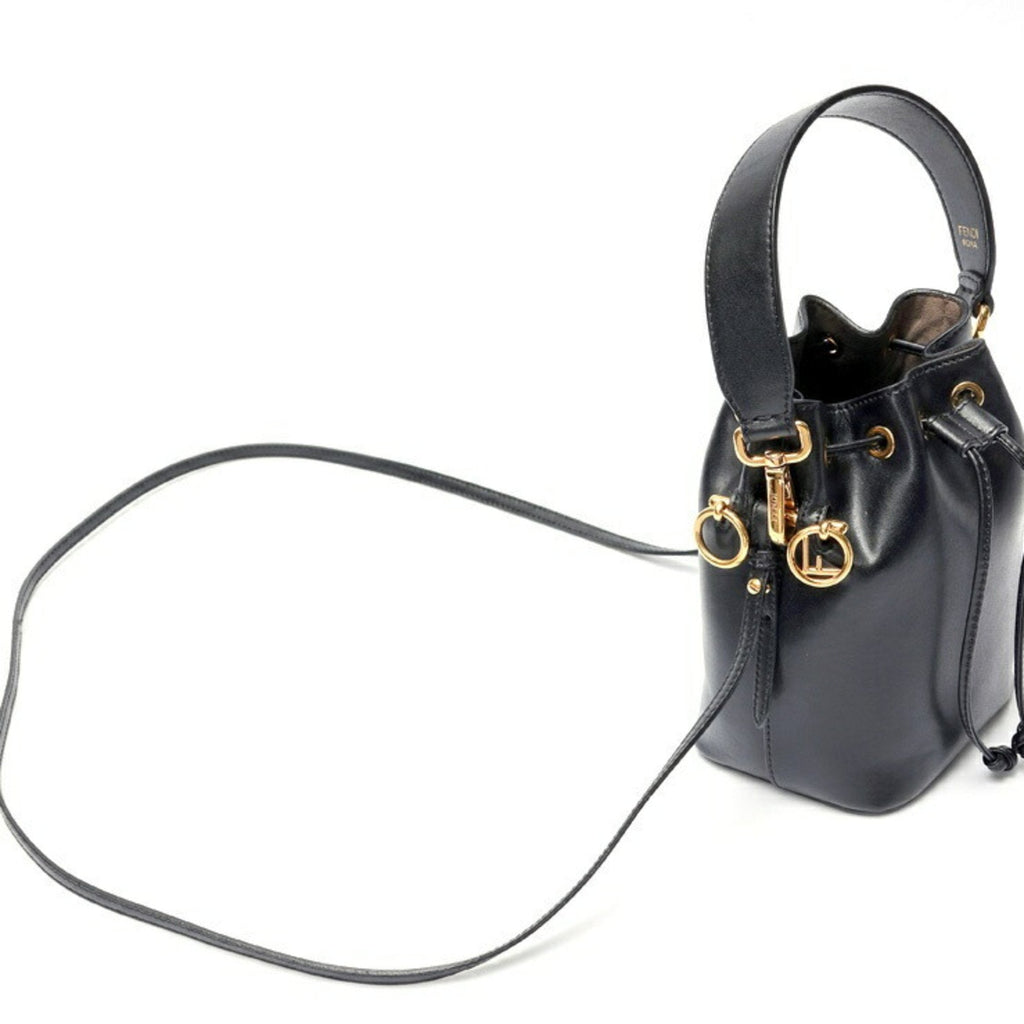 Fendi Black Leather Handbag