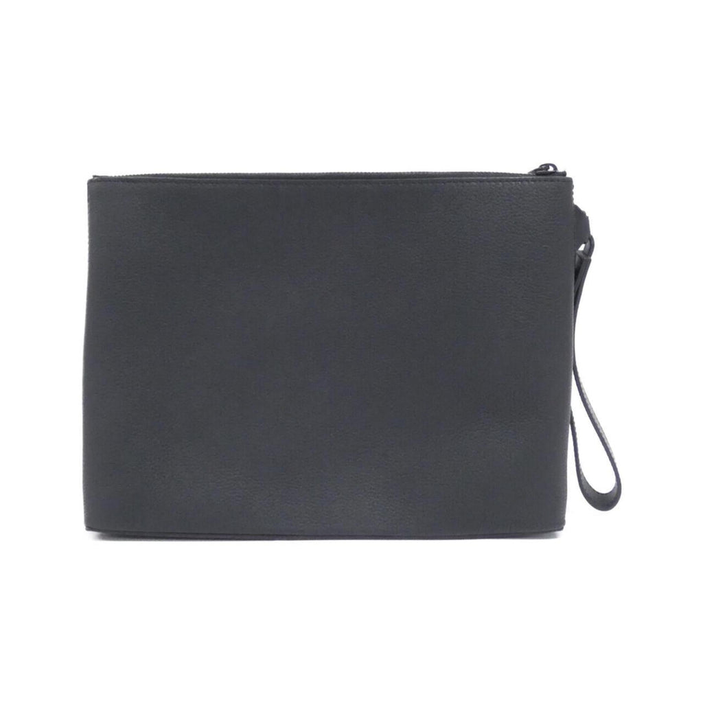 Louis Vuitton Black Leather Handbag Pouch