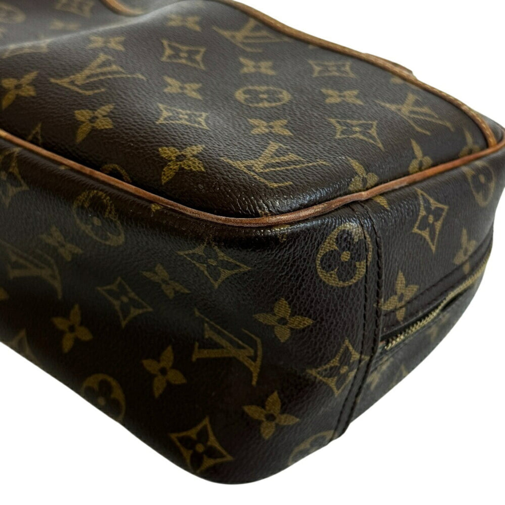 Louis Vuitton Brown Leather Handbag