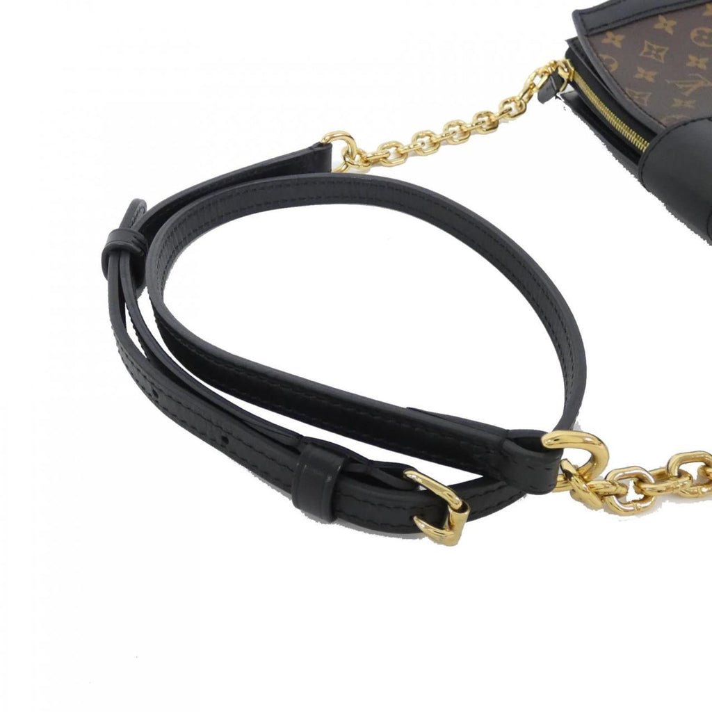 Louis Vuitton Marron Coated Canvas Shoulder Bag