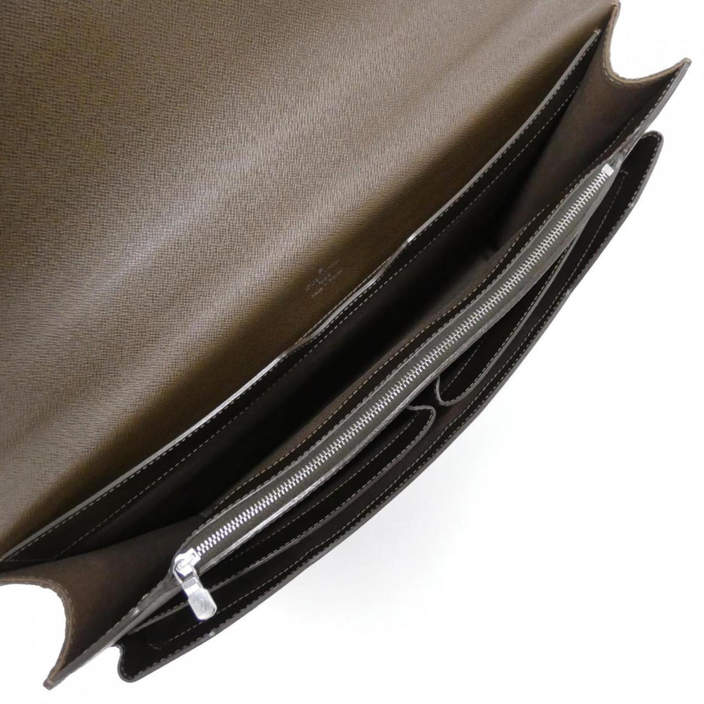 Louis Vuitton Brown Grizzly Leather Handbag