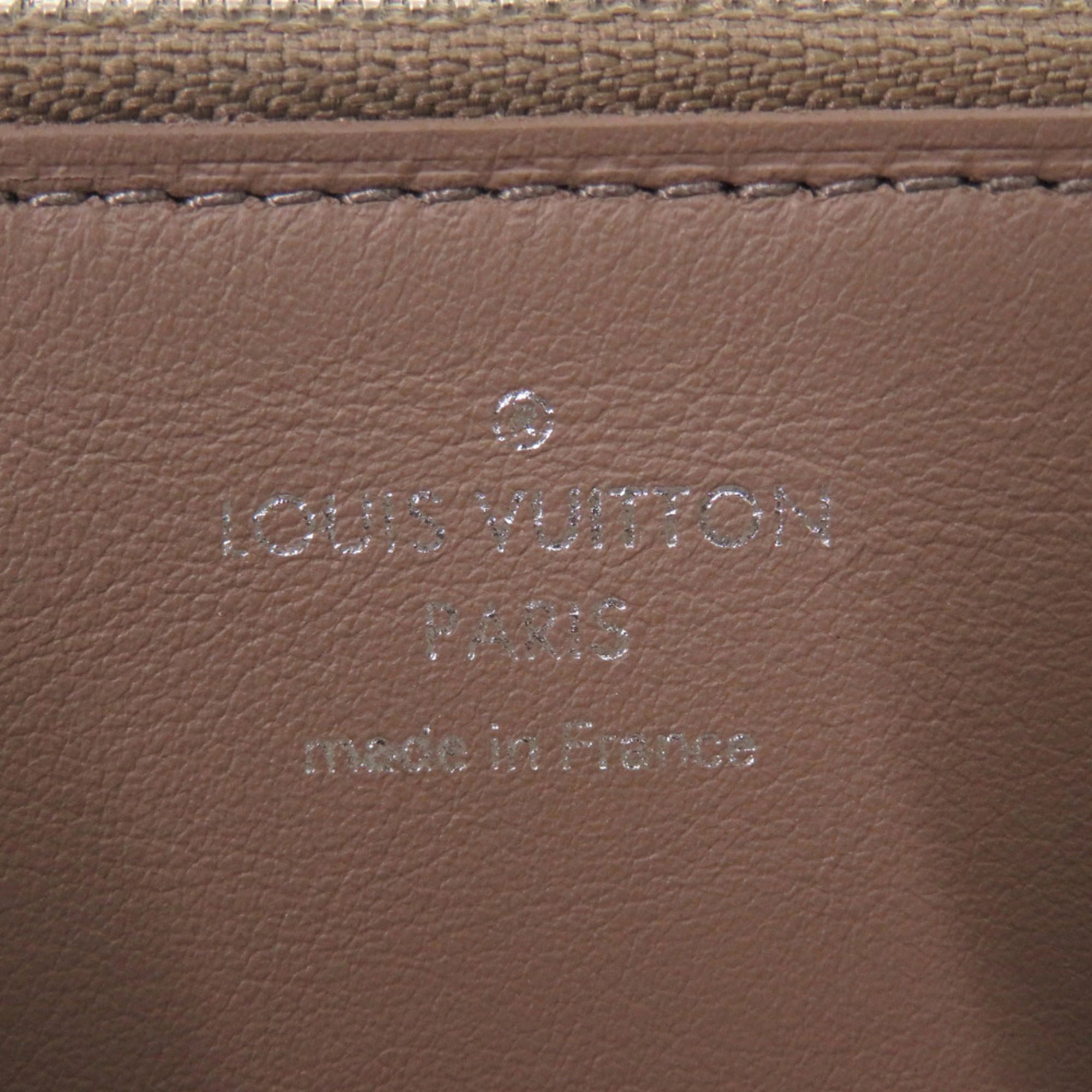 Louis Vuitton Magnolia Pink Leather Long Wallet