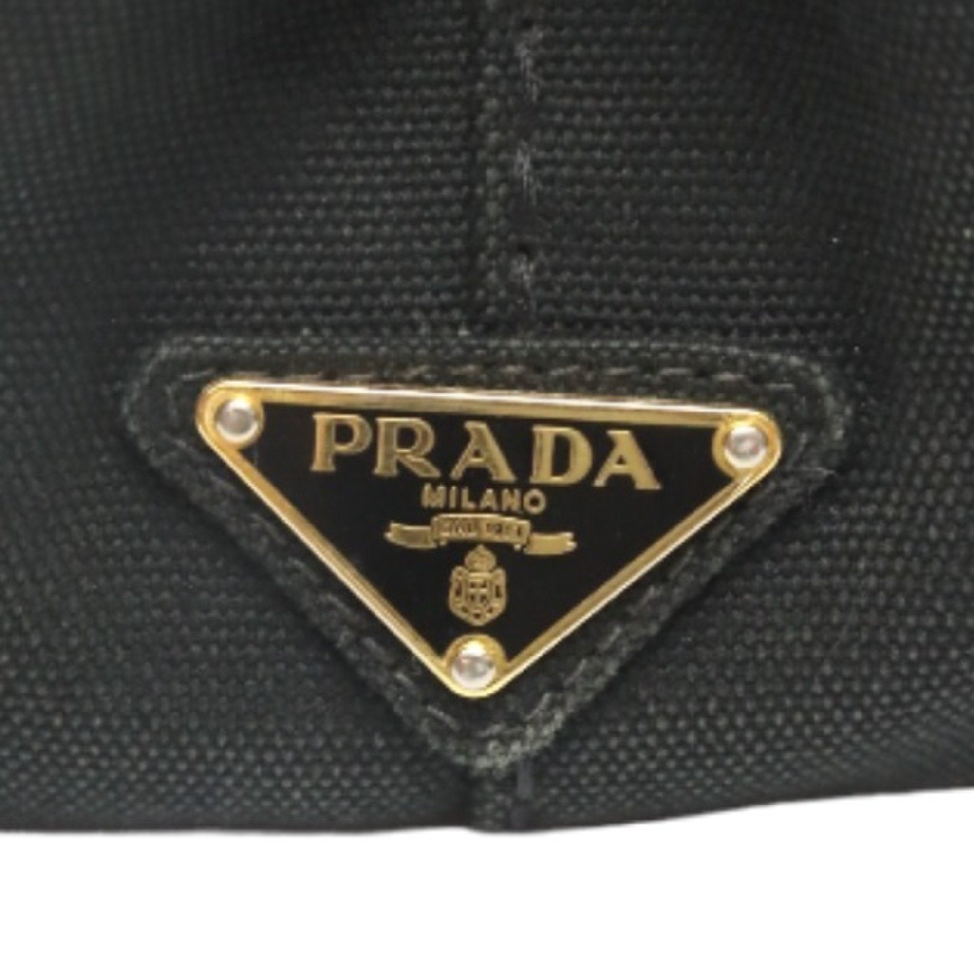 Prada Black Denim Tote Bag