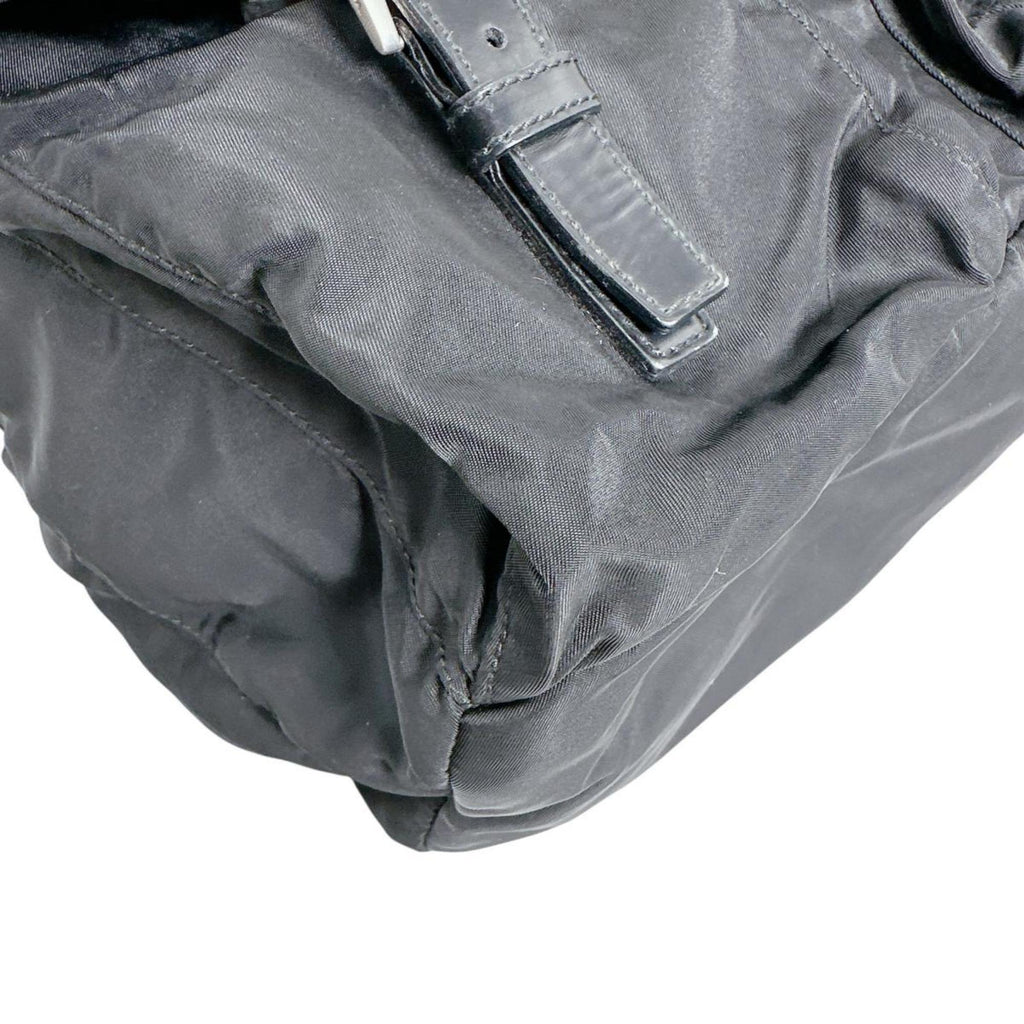 Prada Black Nylon Backpack