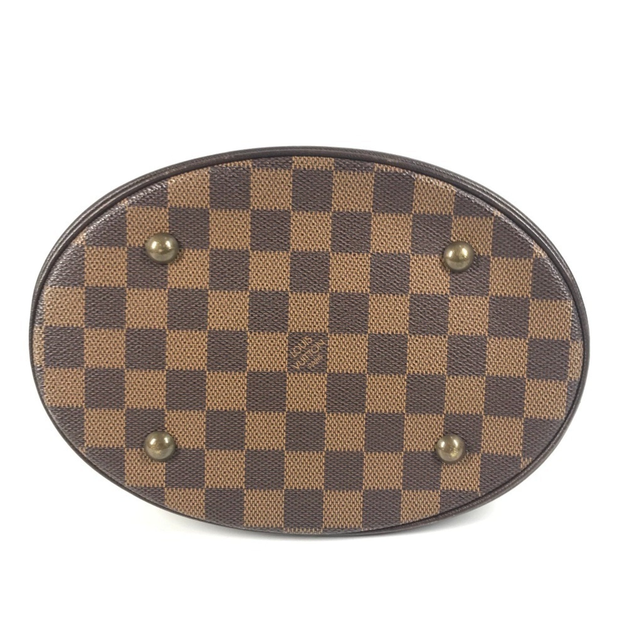 Louis Vuitton Brown Damier Canvas Shoulder Bag Tote Bag