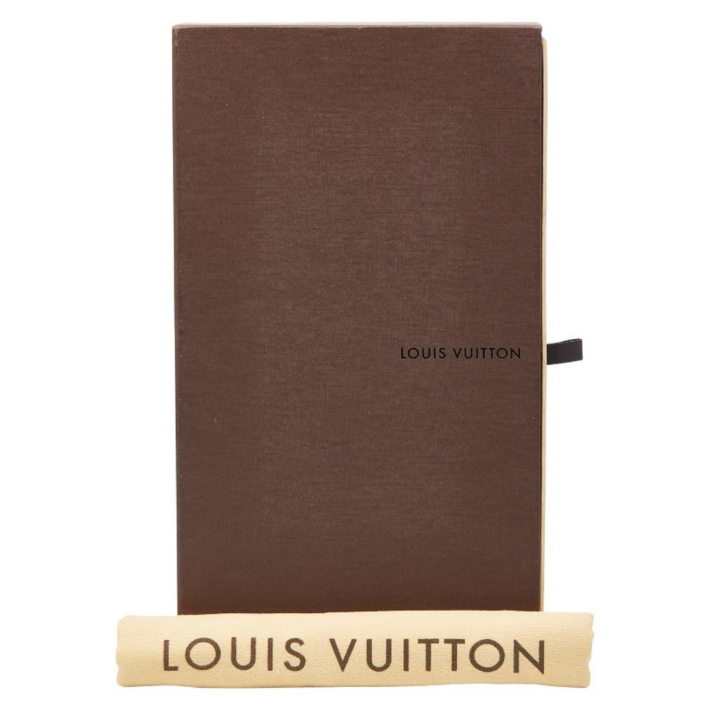 Louis Vuitton Brown Pvc Leather Long Wallet