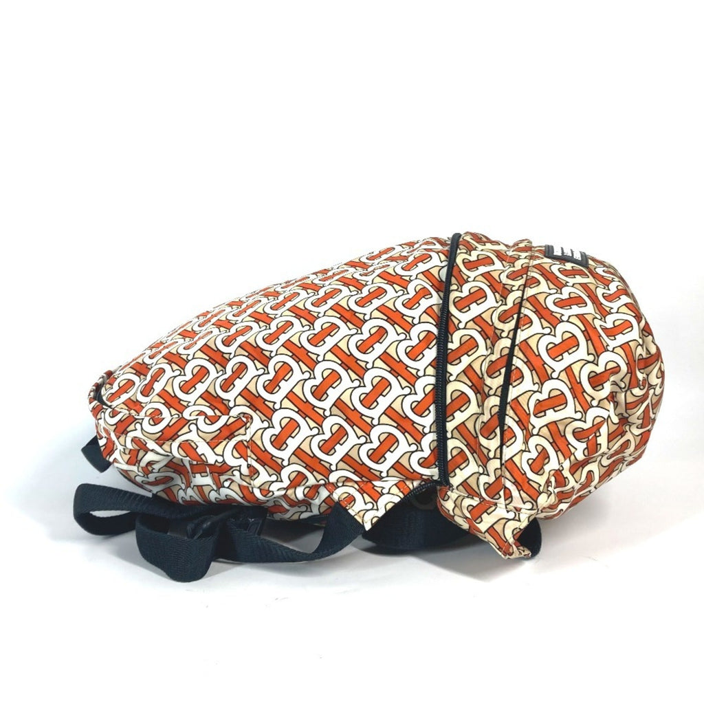 Burberry Orange White Nylon Fanny Pack Sling Bag