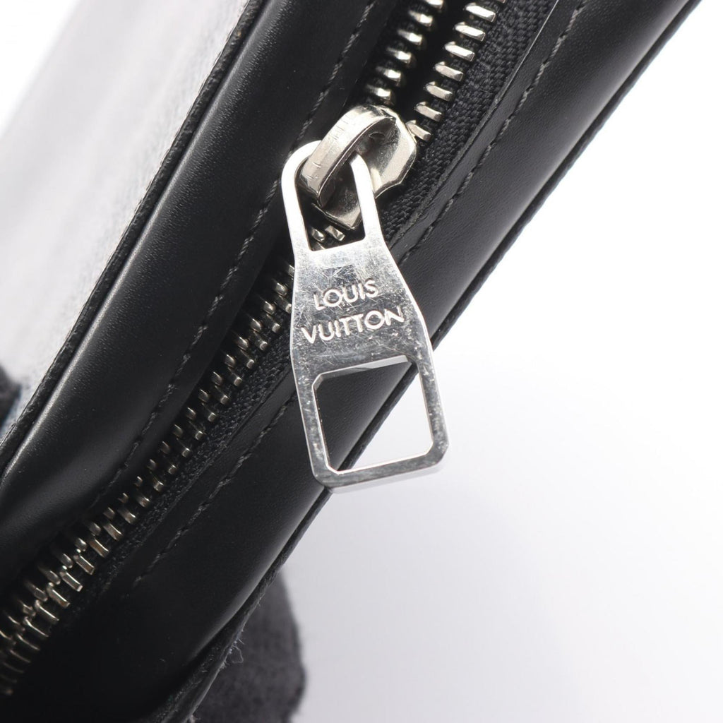 Louis Vuitton Black Damier Graphite Damier Graphite Long Bill Wallet