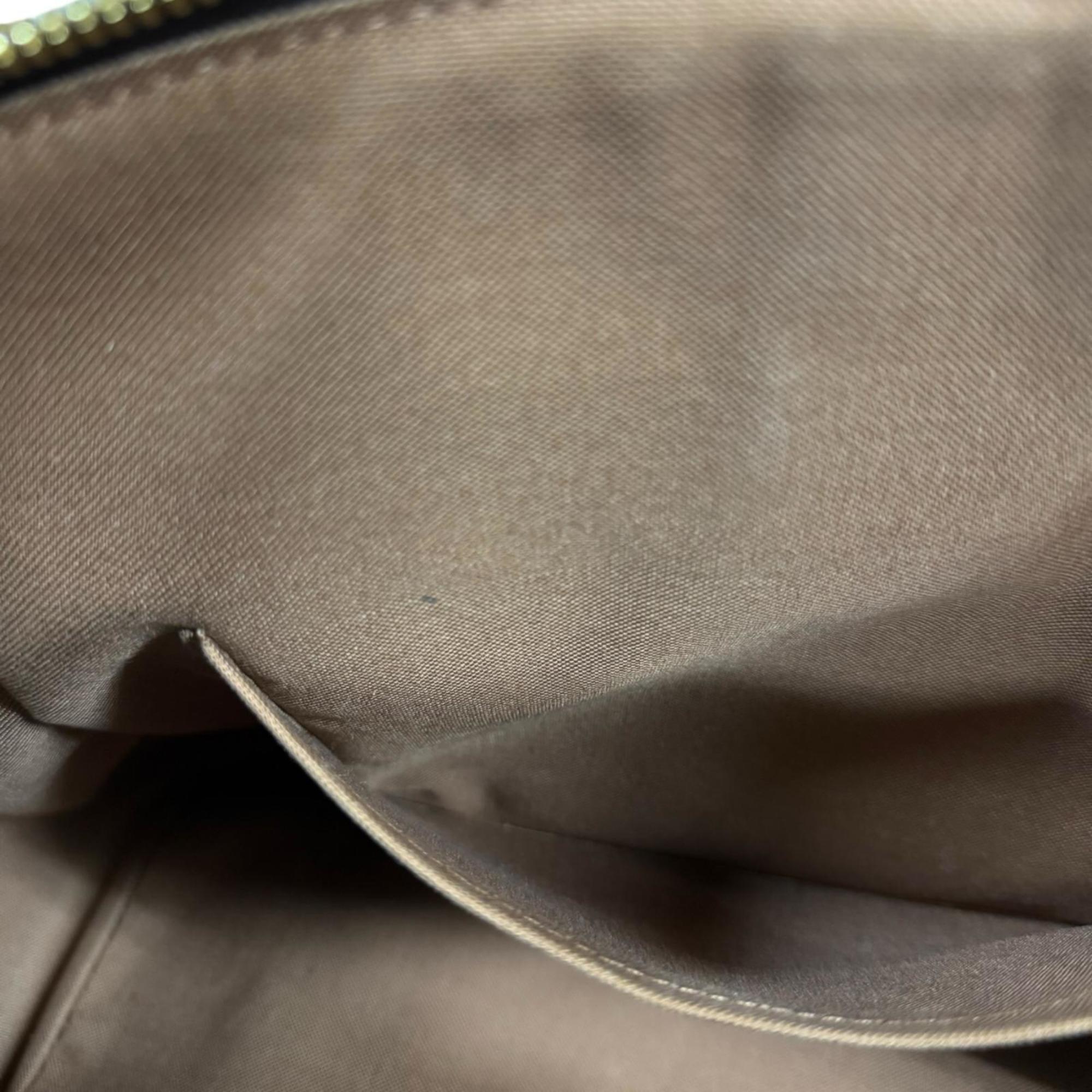 Louis Vuitton Brown Monogram Tote Bag