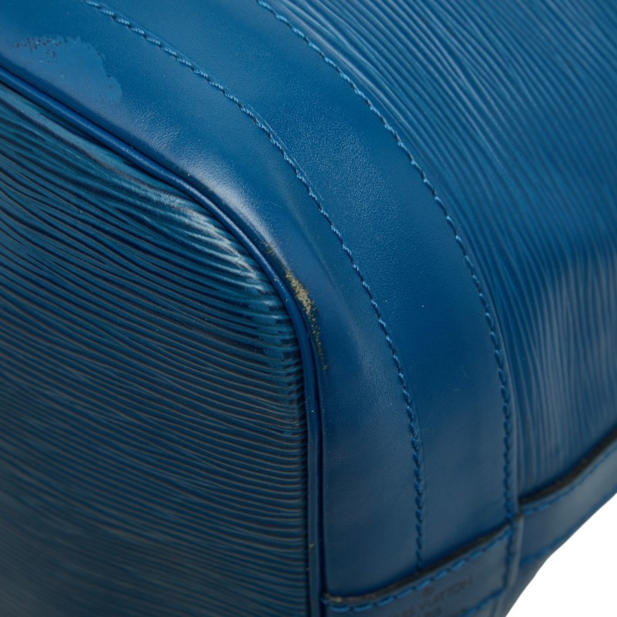Louis Vuitton Toledo Blue Leather Shoulder Bag