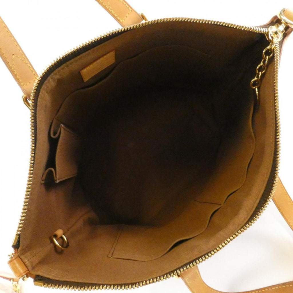 Louis Vuitton Marron Coated Canvas Handbag