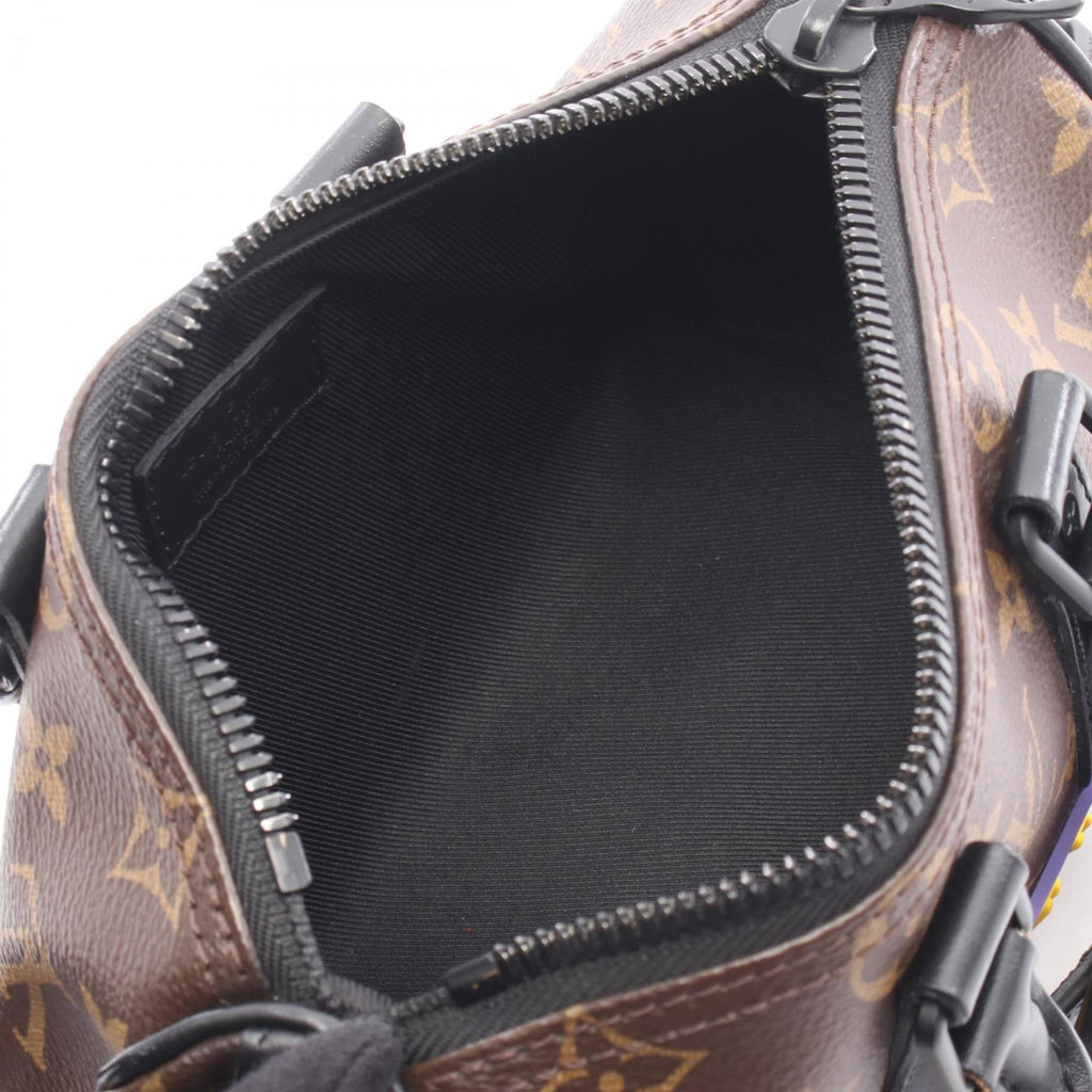 Louis Vuitton Black Brown Monogram Multi-Color Monogram Leather Rubber Tote Bag