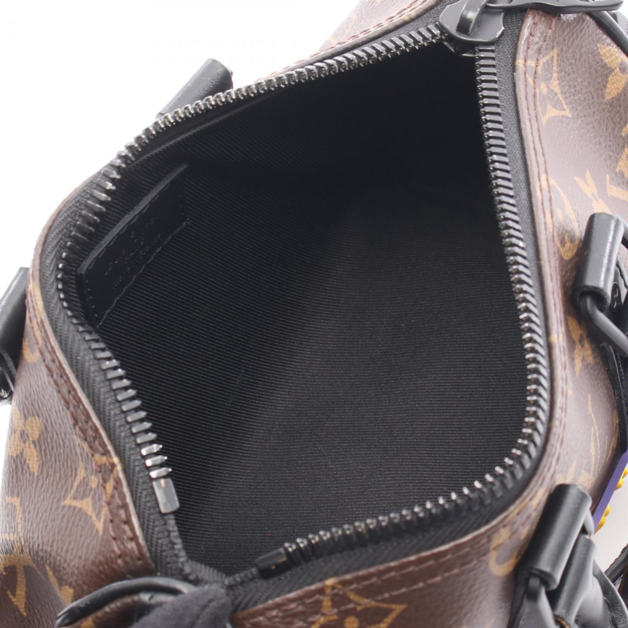 Louis Vuitton Black Brown Monogram Multi-Color Monogram Leather Rubber Tote Bag