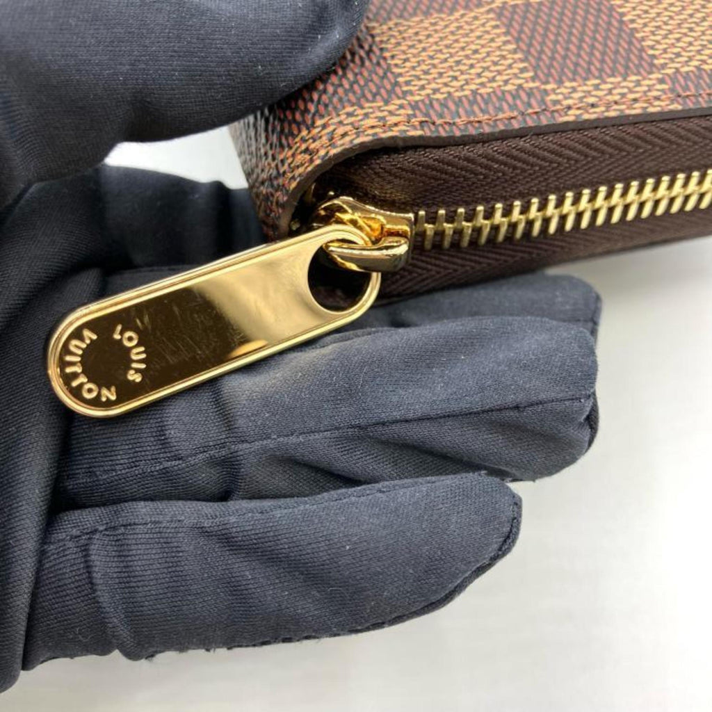 Louis Vuitton Brown Damier Canvas Damier Canvas Long Wallet