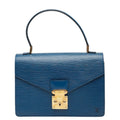 Louis Vuitton Epi Toledo Blue Leather Handbag