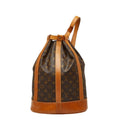 Louis Vuitton Brown Pvc Leather Shoulder Bag Sling Bag
