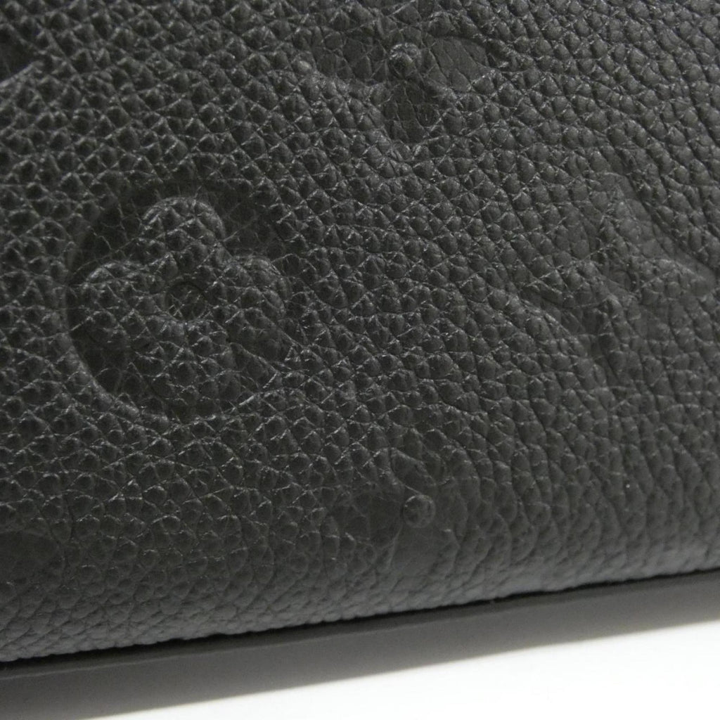Louis Vuitton Black Leather Handbag