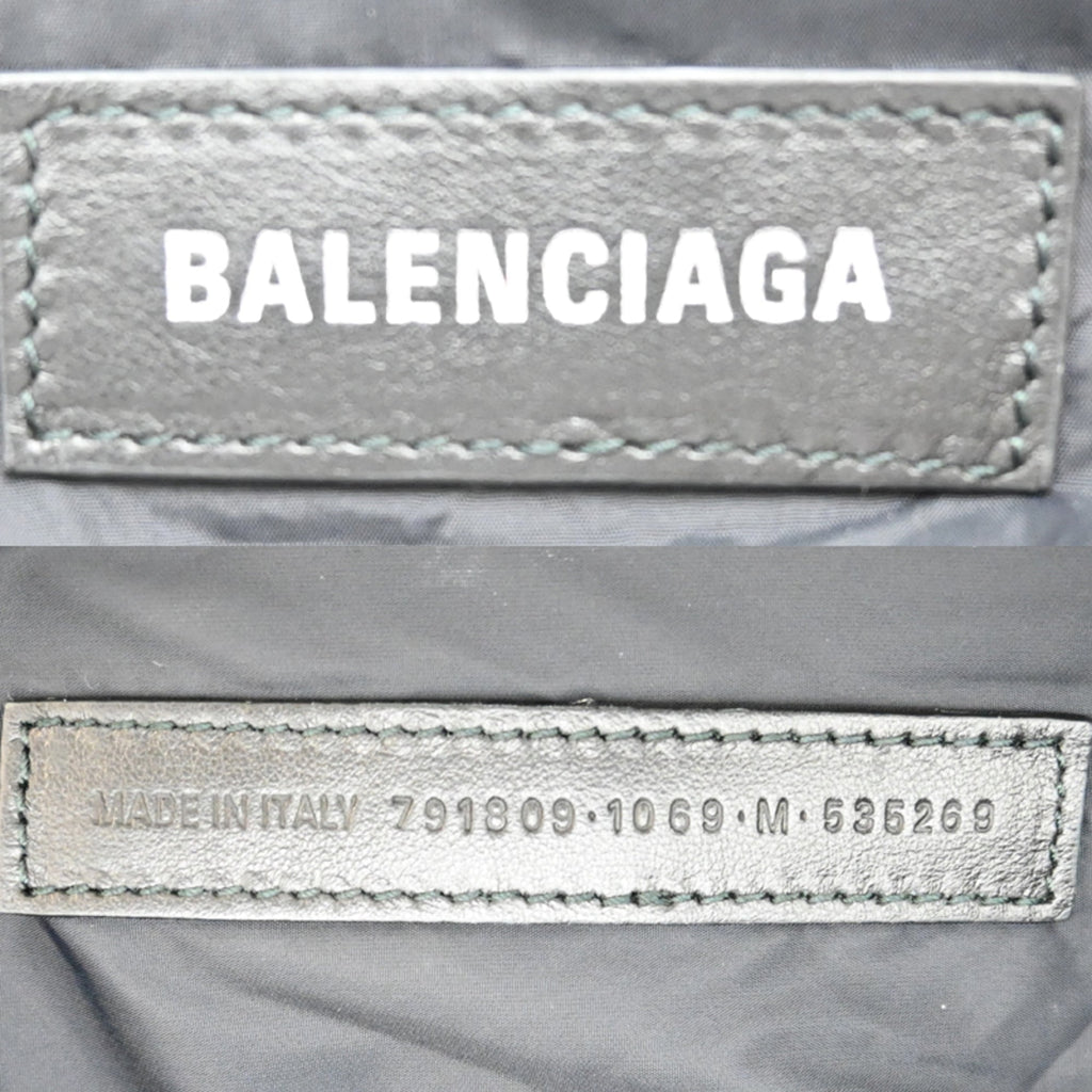 Balenciaga Black Denim Tote