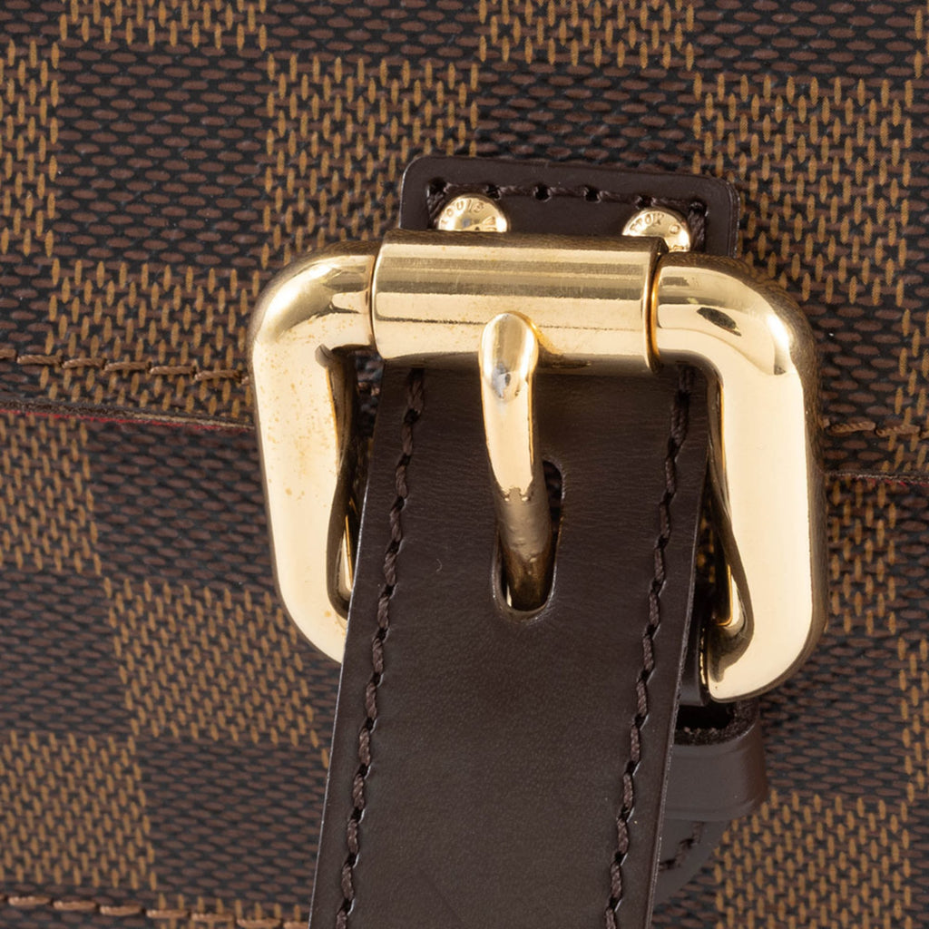 Louis Vuitton Damier Canvas Ebene Damier Canvas Handbag