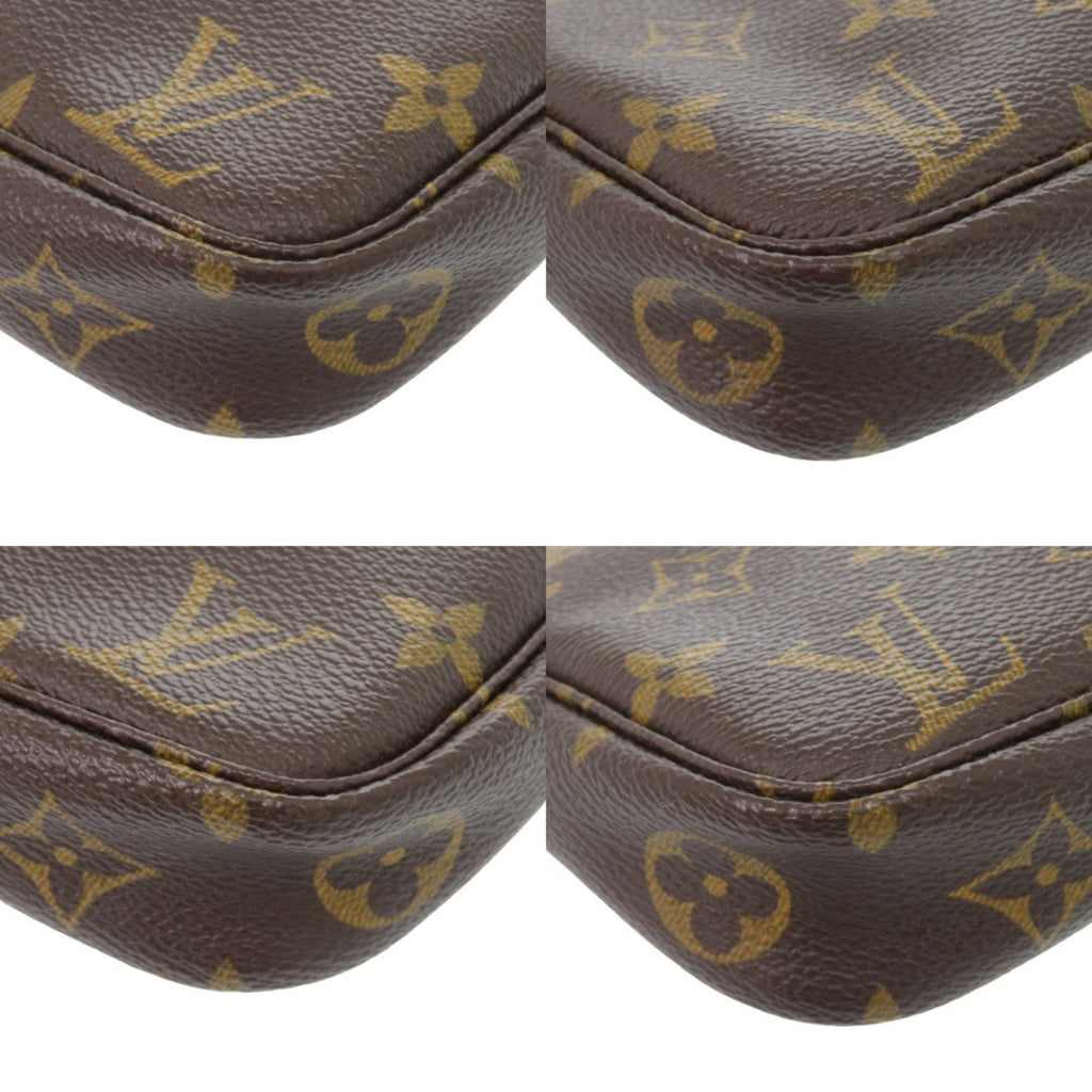Louis Vuitton Brown Monogram Monogram Pochette Pouch