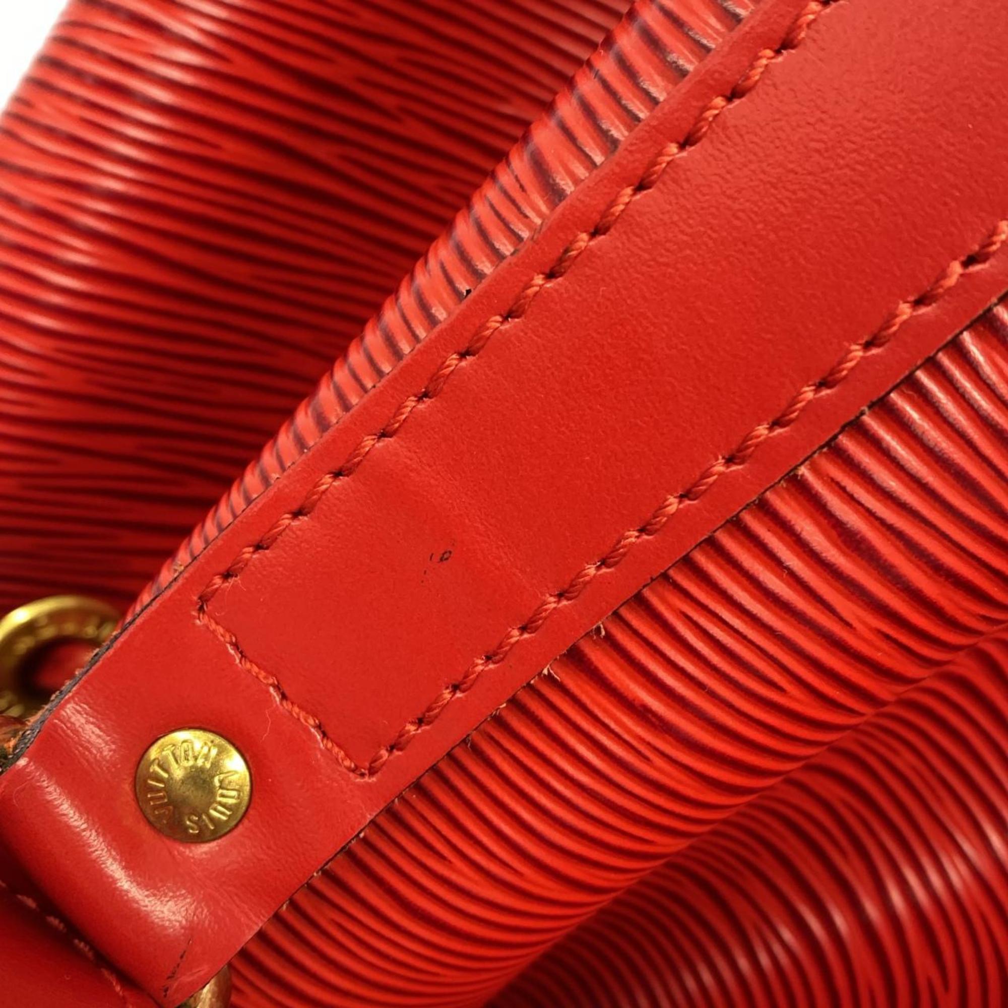 Louis Vuitton Red Color Leather Shoulder Bag