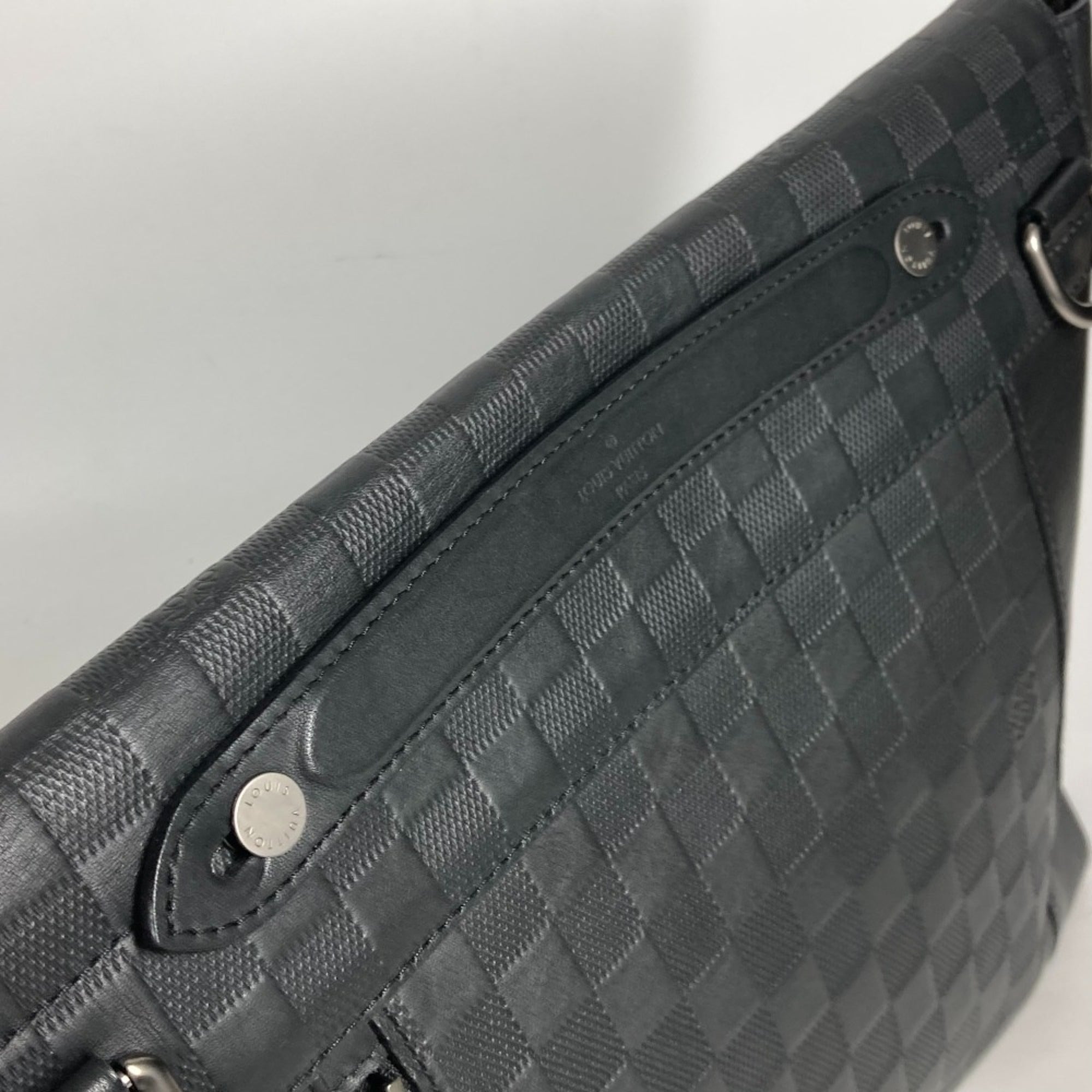 Louis Vuitton Black Onyx Damier Infini Handbag