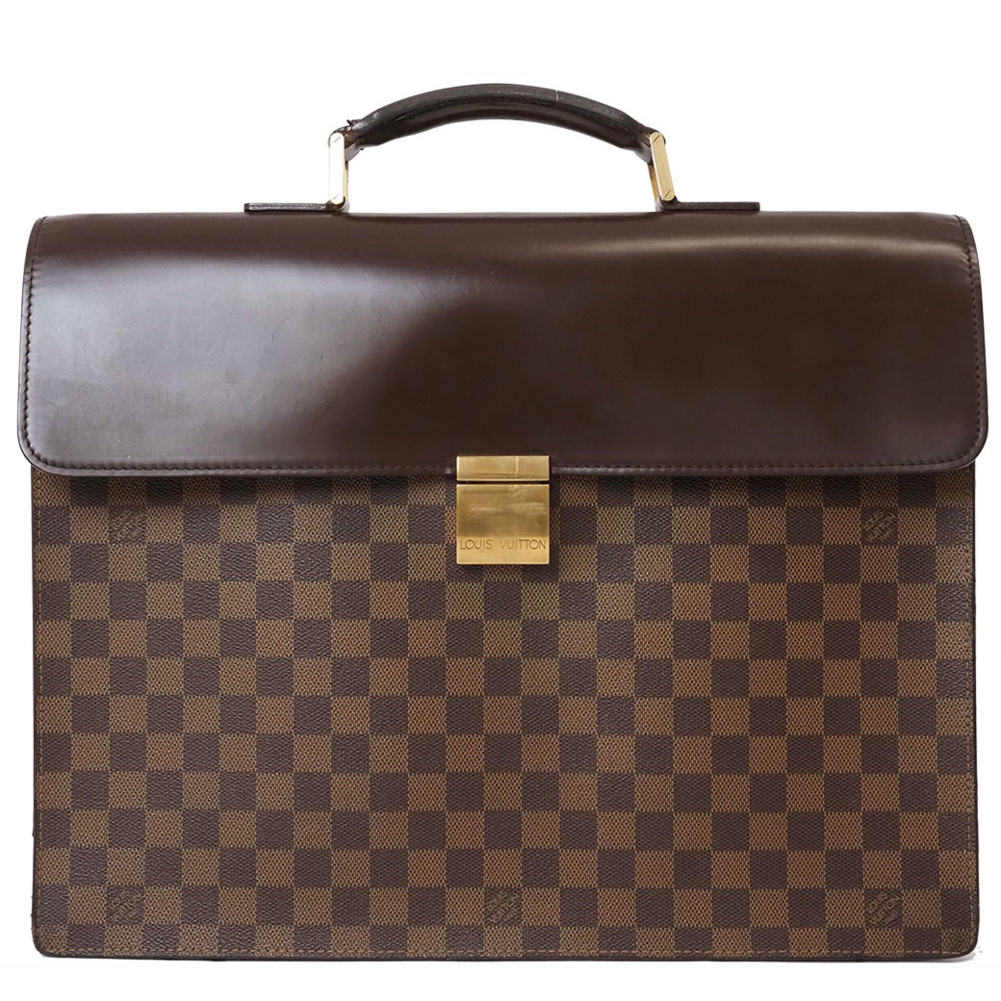 Louis Vuitton Damier Damier Canvas Ebene Handbag