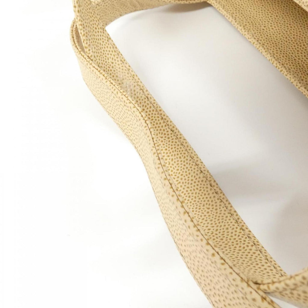 Chanel Beige Caviar Leather Handbag