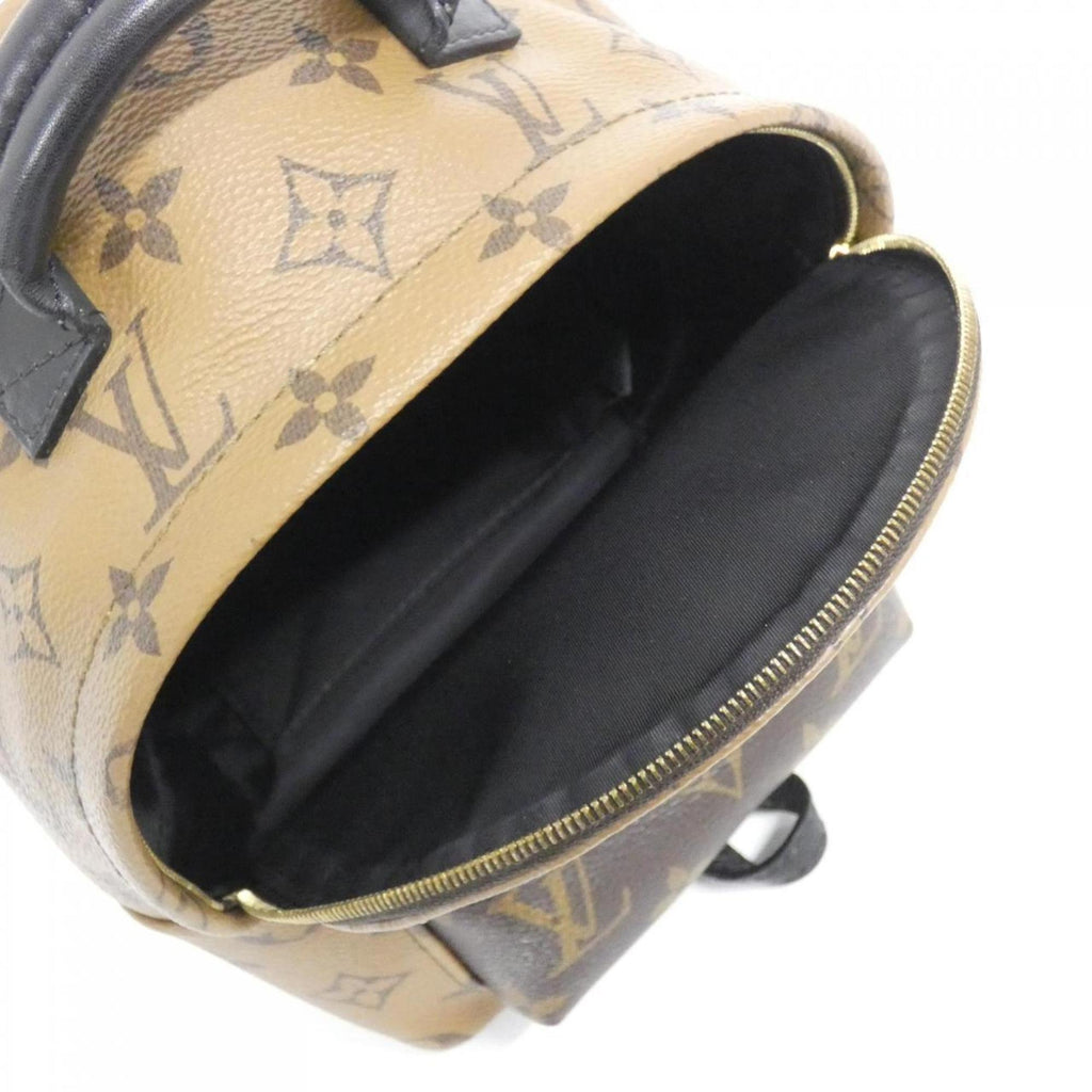 Louis Vuitton Brown Coated Canvas Backpack