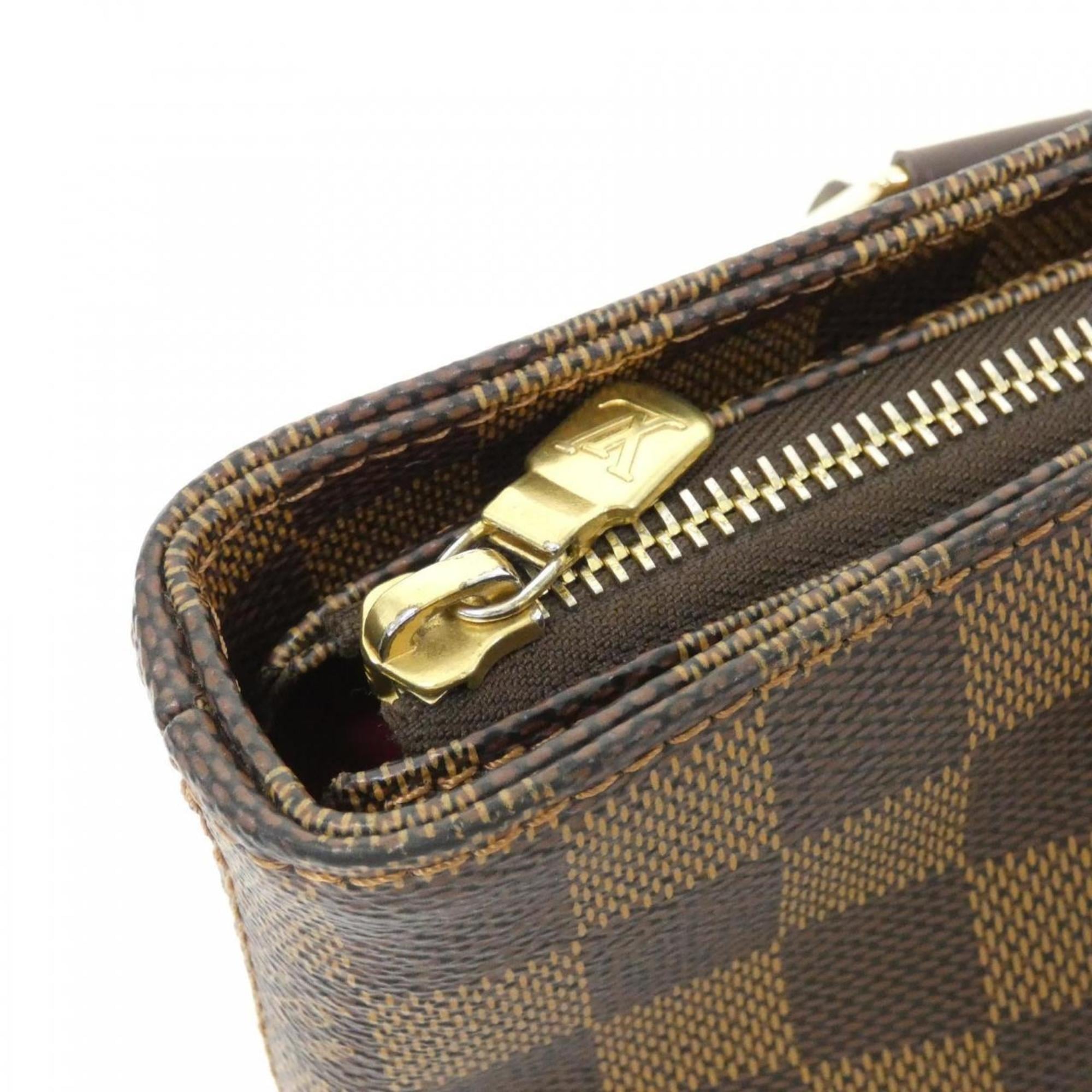 Louis Vuitton Ebene Coated Canvas Handbag