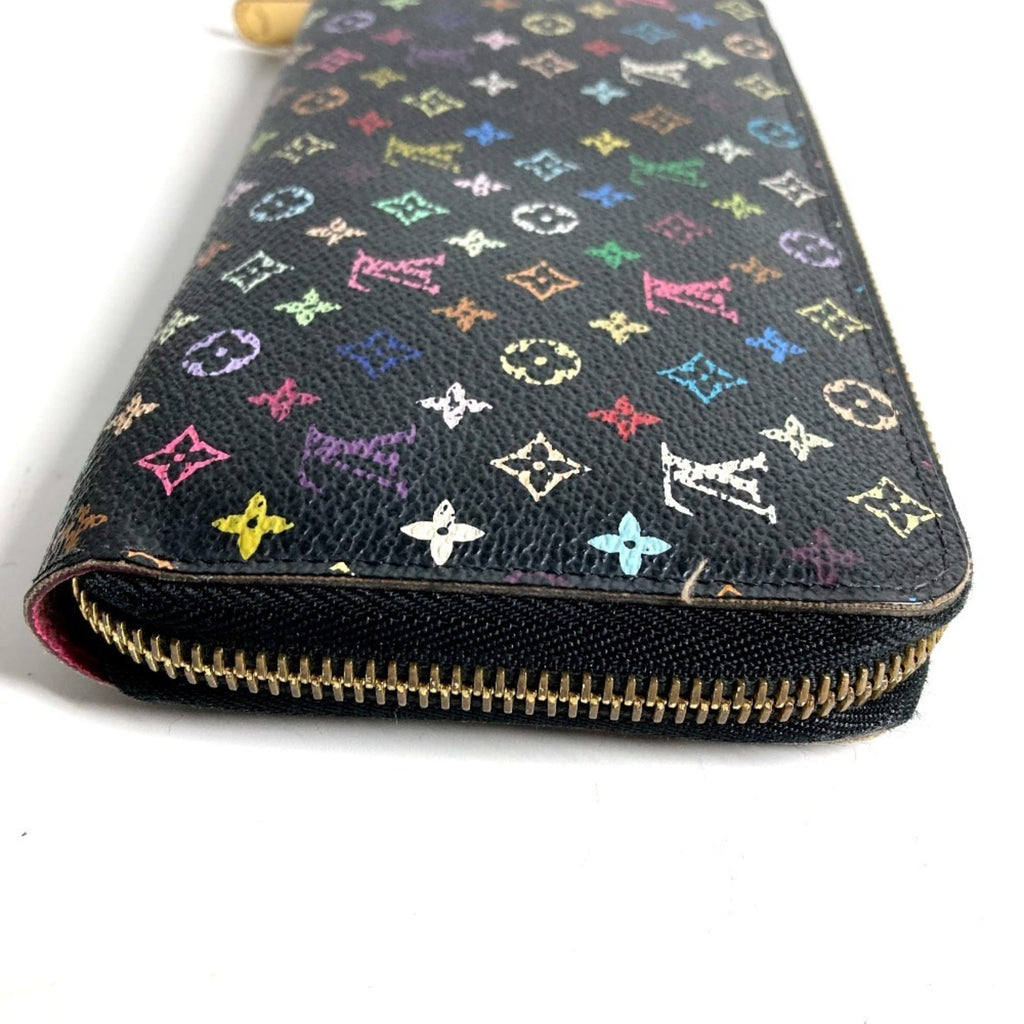 Louis Vuitton Monogram Multicolore Black Noir Monogram Multicolore Long Wallet