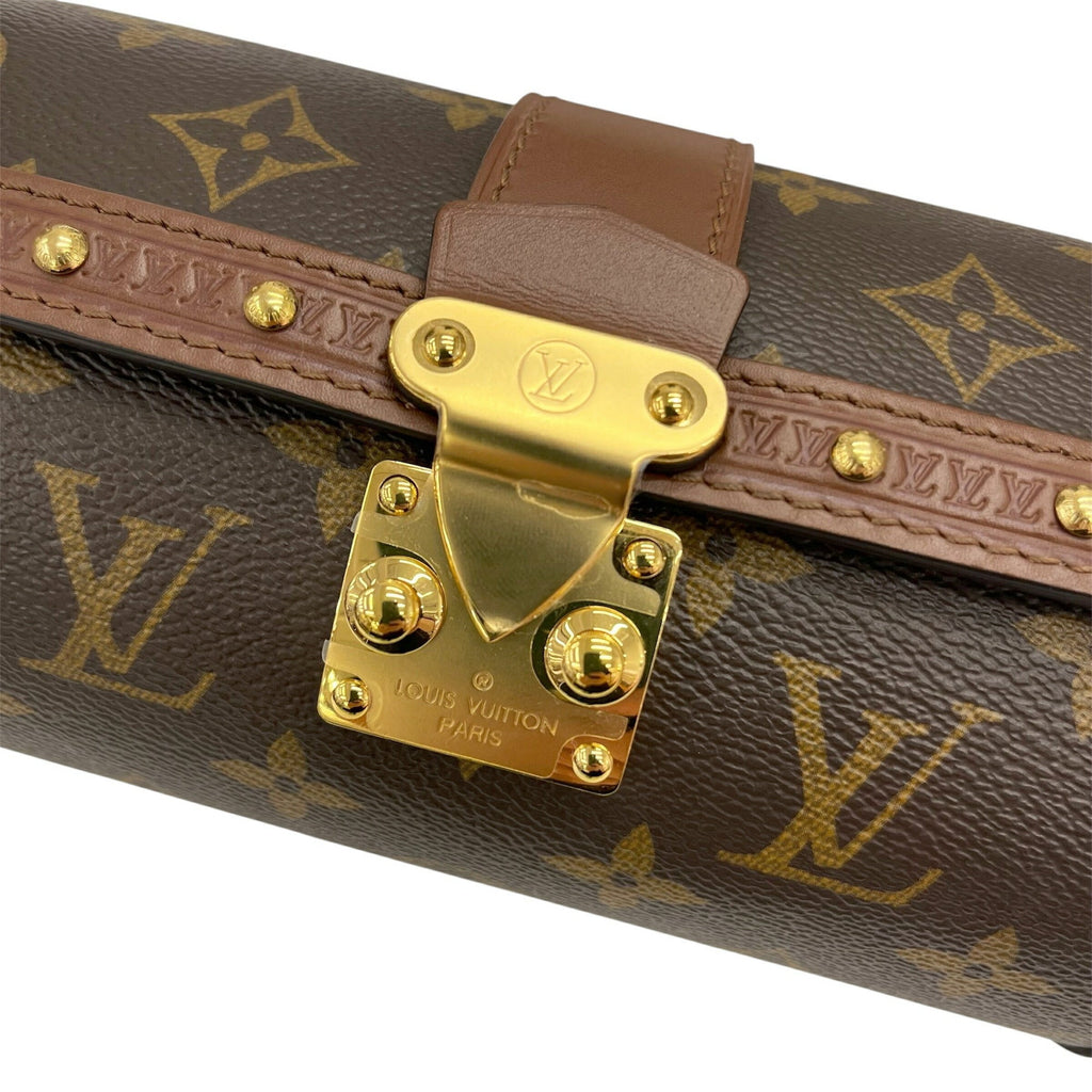 Louis Vuitton Brown Monogram Monogram Leather Shoulder Bag