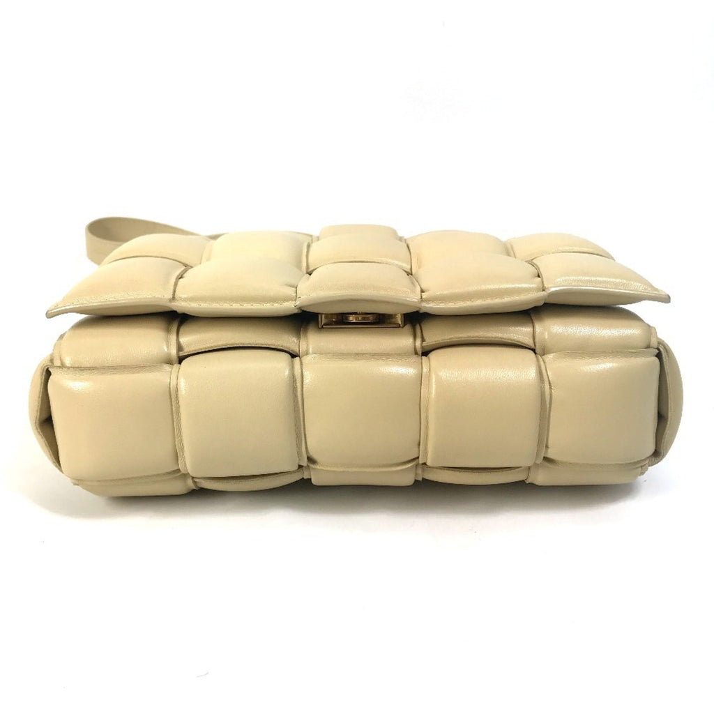 Bottega Veneta Beige Leather Shoulder Bag