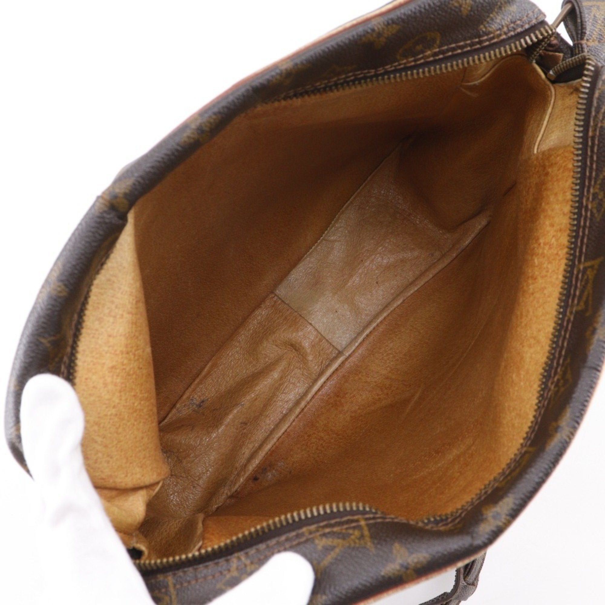 Louis Vuitton Brown Monogram Canvas Shoulder Bag