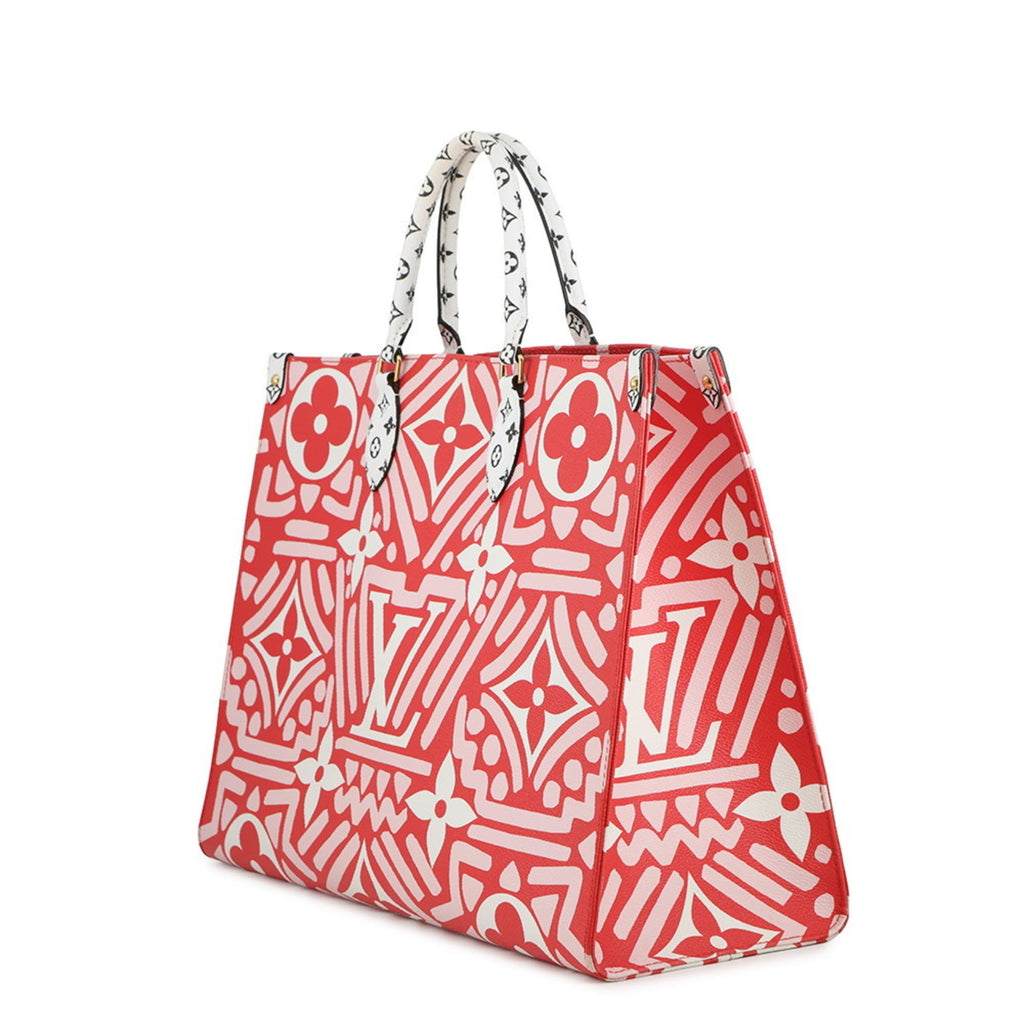 Louis Vuitton Monogram Red Color Monogram Shoulder Bag Tote Bag