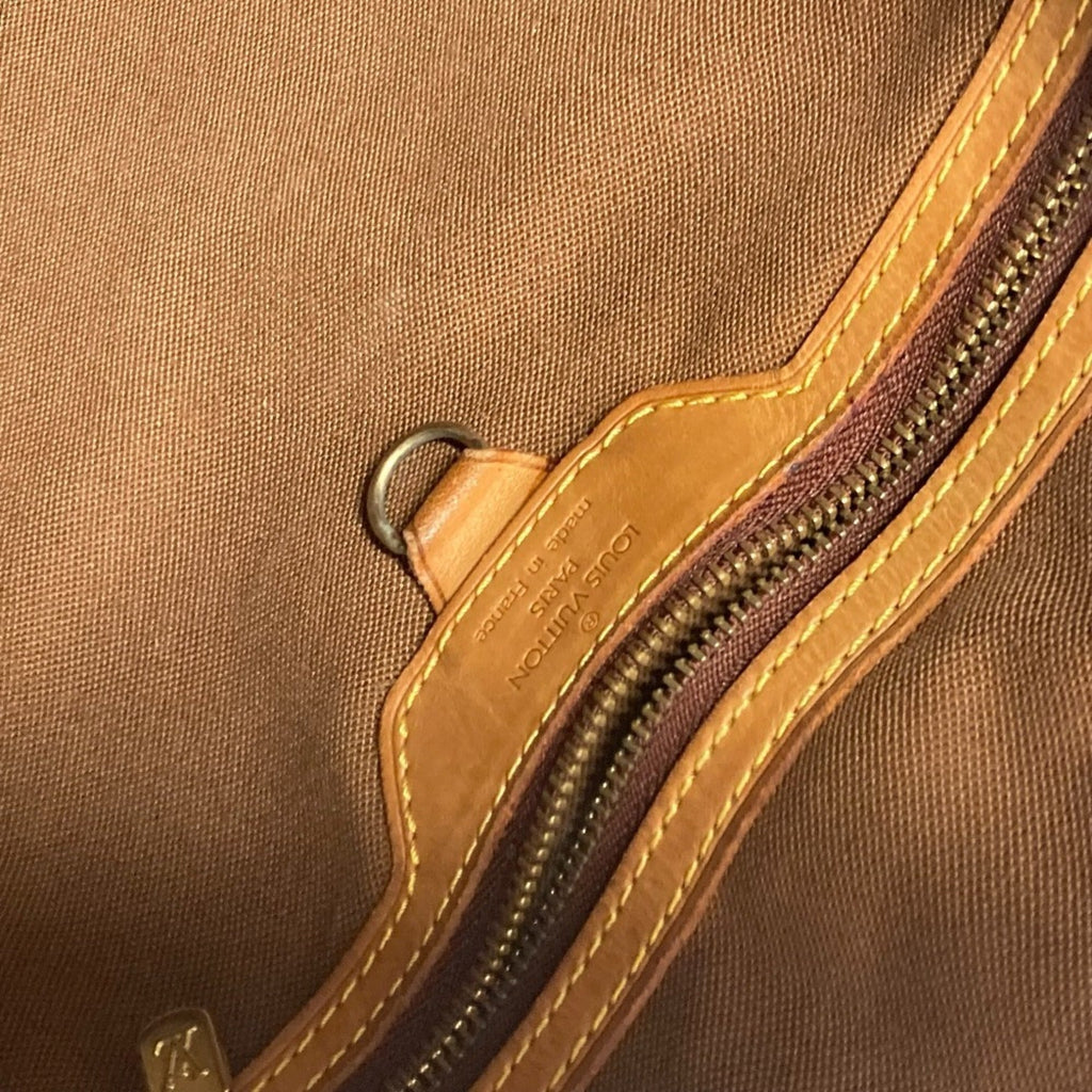Louis Vuitton Brown Pvc Leather Shoulder Bag