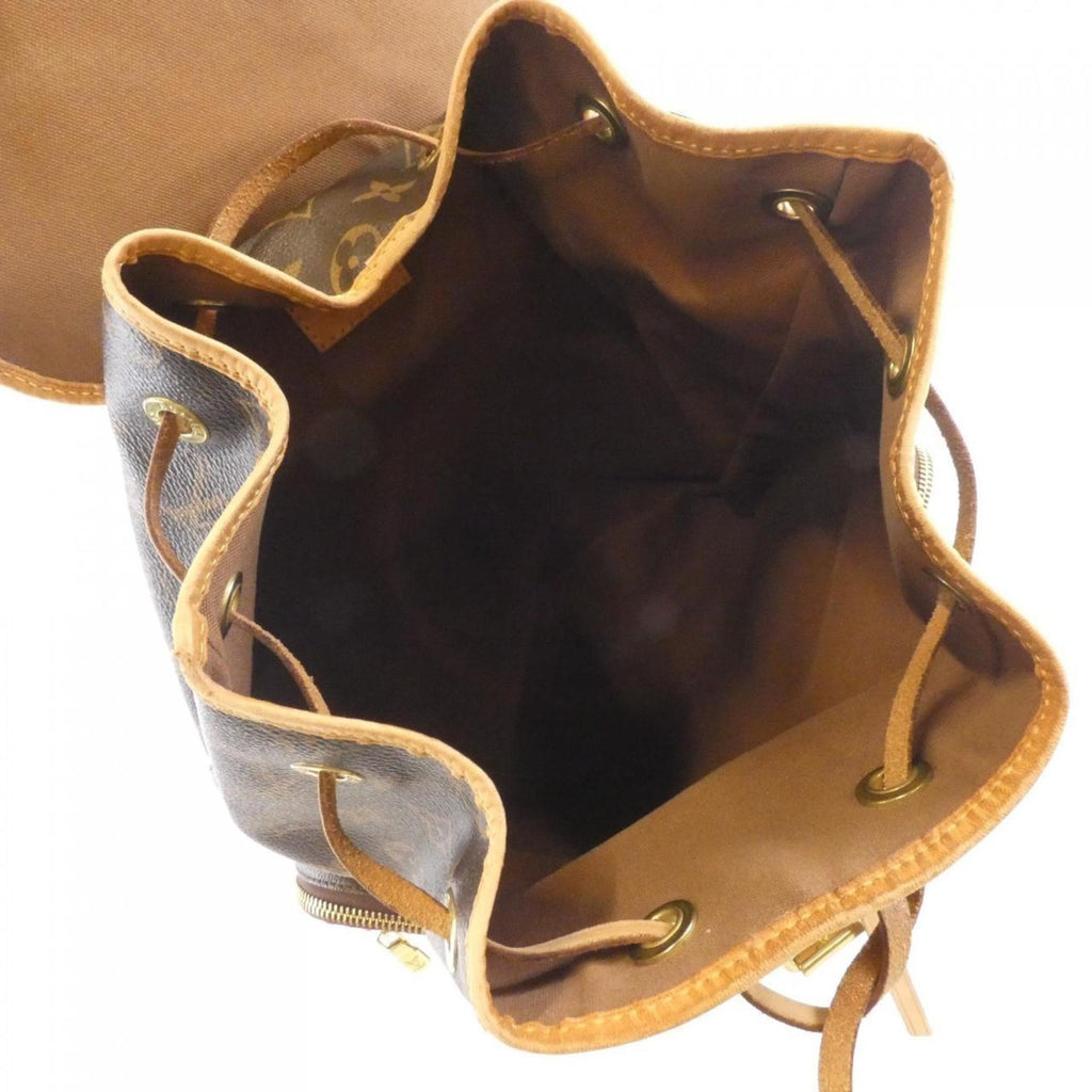 Louis Vuitton Monogram Marron Coated Canvas Backpack
