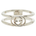 Gucci Silver Silver 925 Band Ring (Pre-Owned)