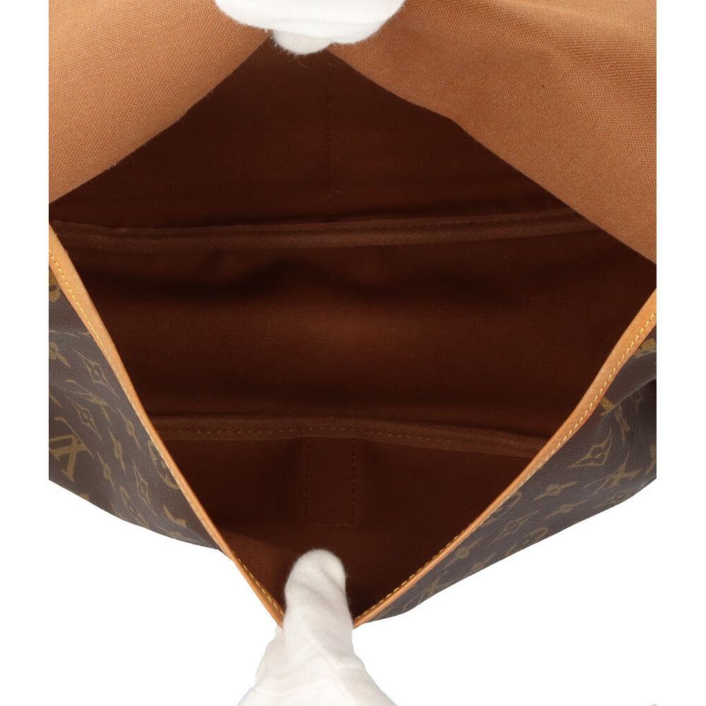 Louis Vuitton Brown Monogram Canvas Shoulder Bag