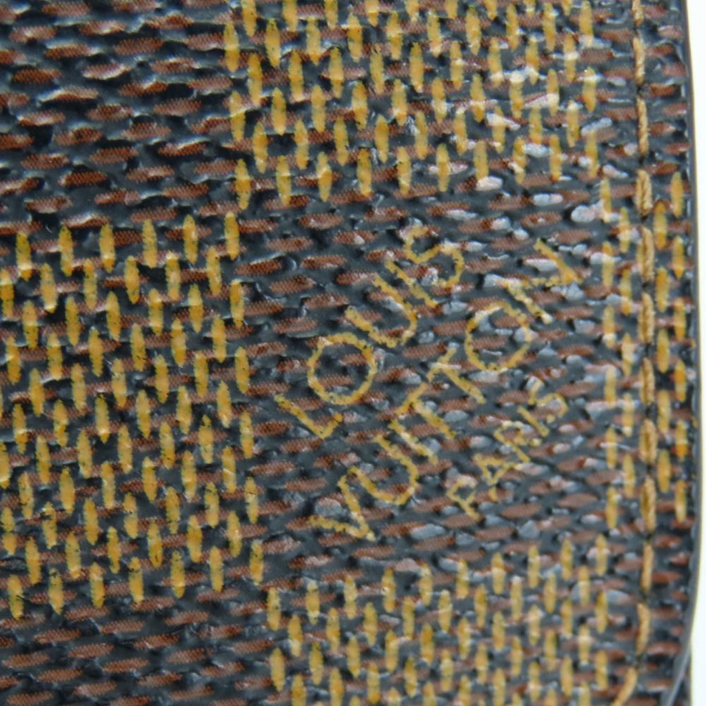 Louis Vuitton Brown Damier Canvas Ebene Damier Canvas Wallet (Tri-Fold)