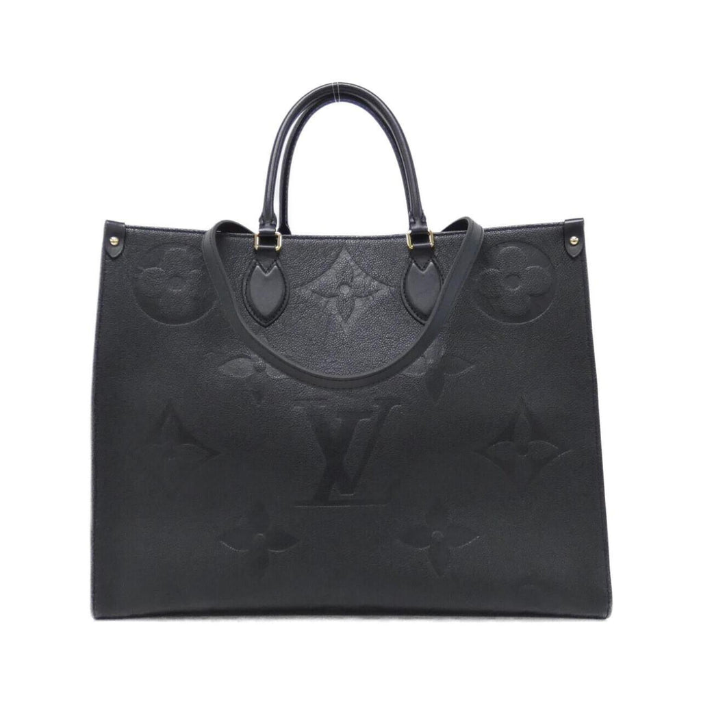 Louis Vuitton Black Leather Handbag